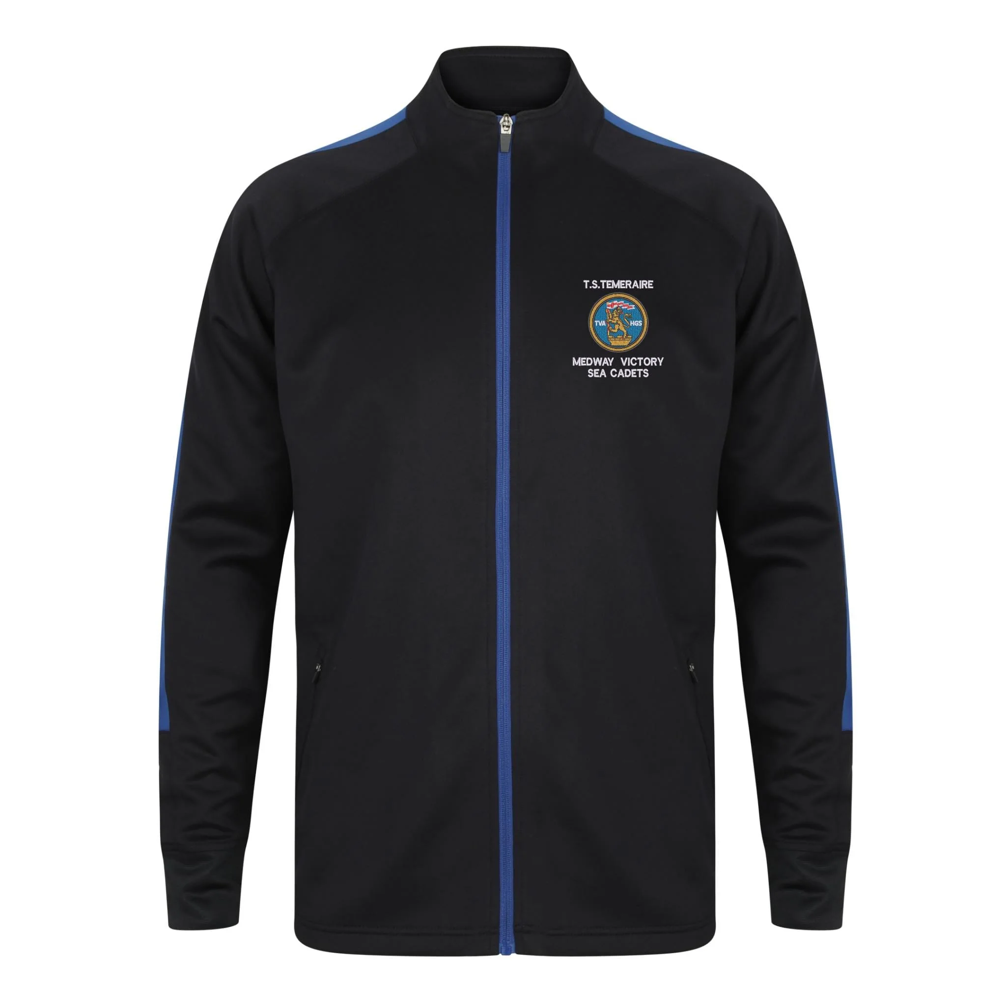 Medway Victory Sea Cadet Unit - TS Temeraire Knitted Tracksuit Top - Image 7