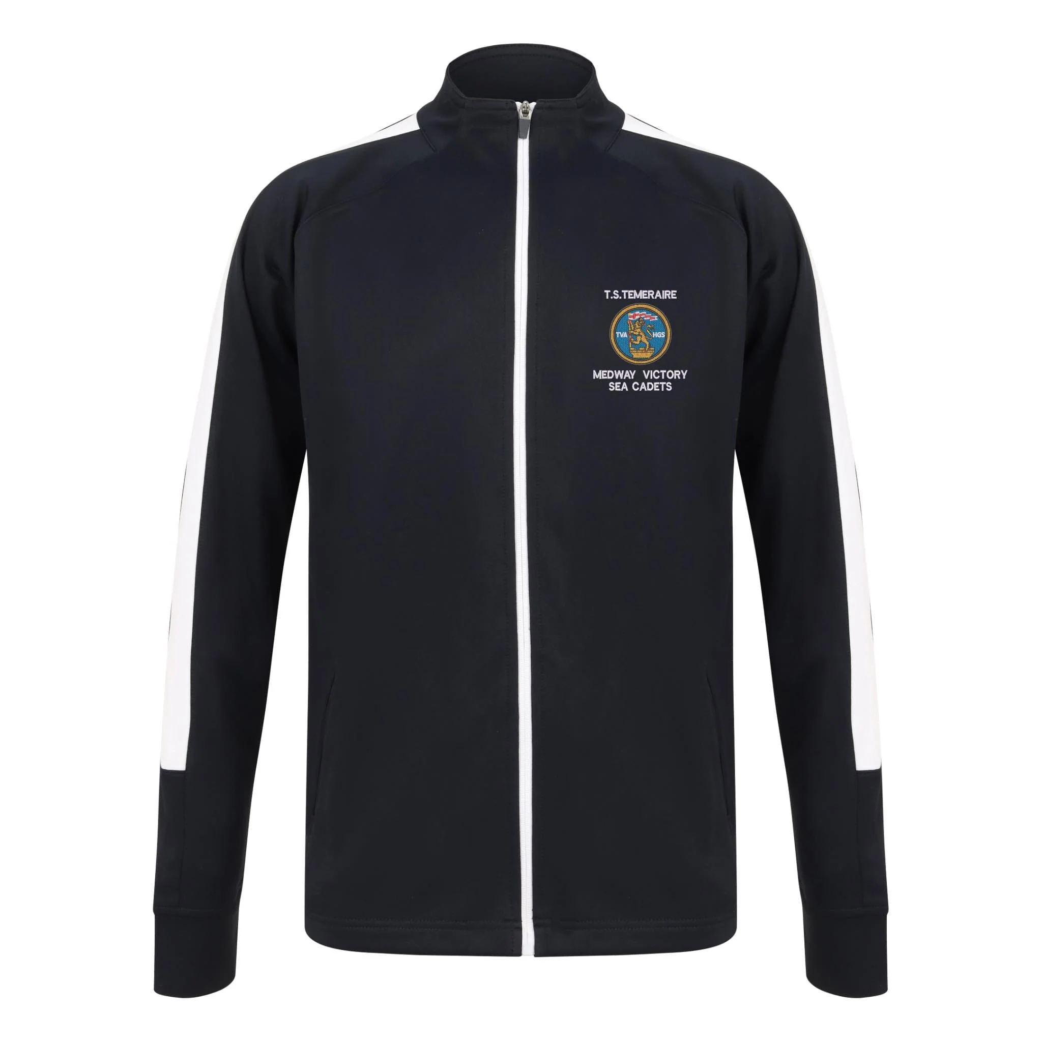 Medway Victory Sea Cadet Unit - TS Temeraire Knitted Tracksuit Top - Image 8