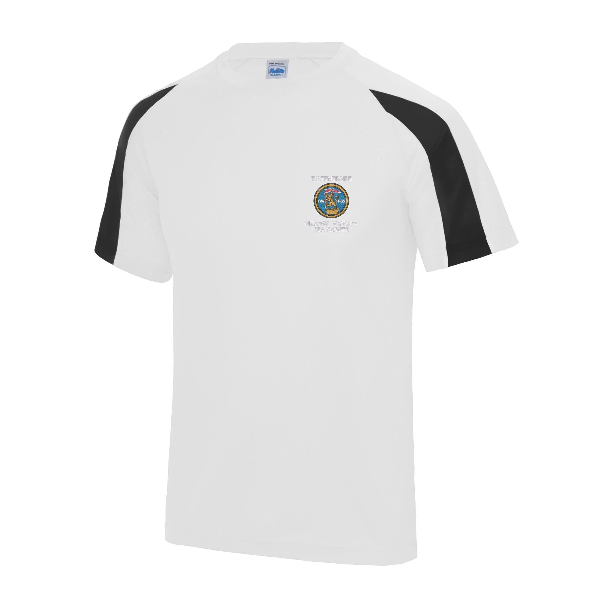 Medway Victory Sea Cadet Unit - TS Temeraire Contrast Polyester T-Shirt - Image 5