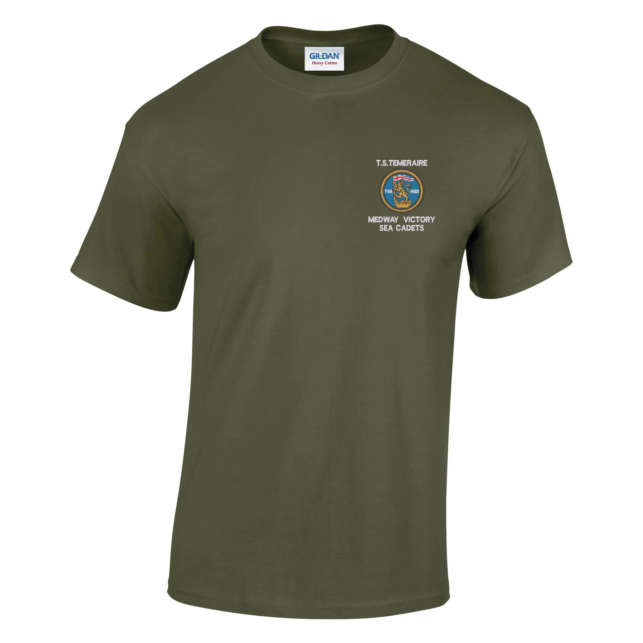 Medway Victory Sea Cadet Unit - TS Temeraire Cotton T-Shirt - Image 7