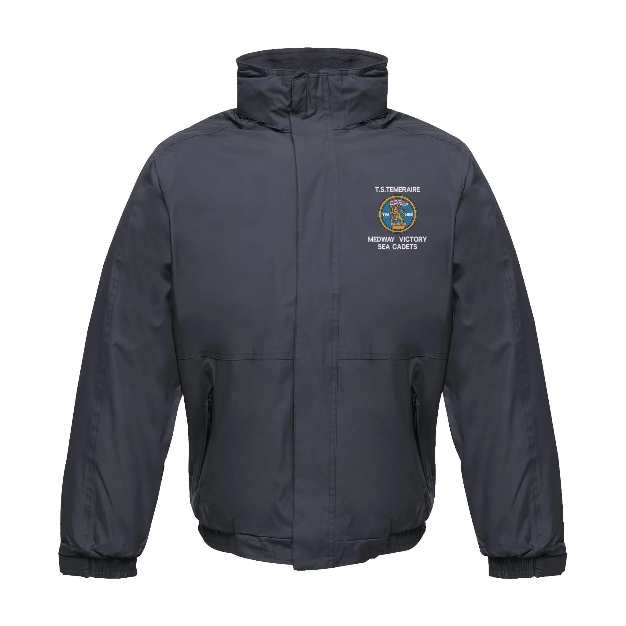 Medway Victory Sea Cadet Unit - TS Temeraire Regatta Waterproof Jacket With Hood - Image 5