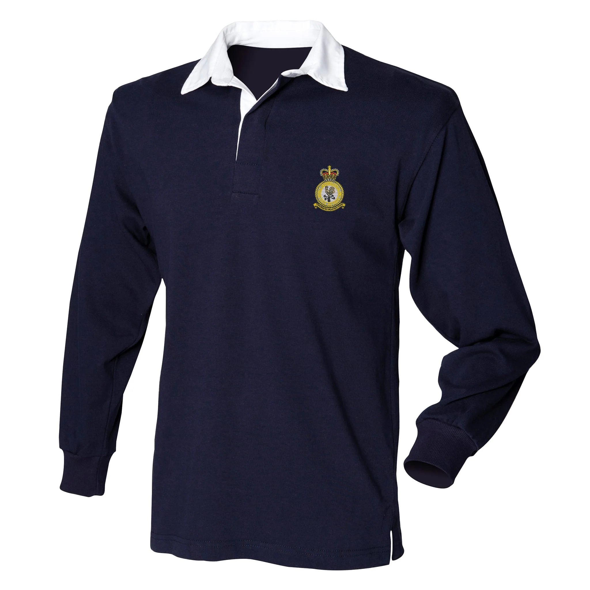 Mobile Meteorological Unit Front Row Long Sleeve Rugby Shirt - Image 4
