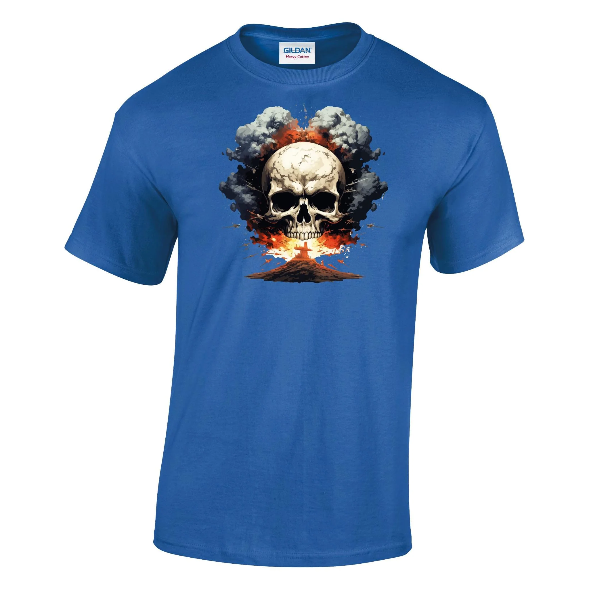 Mushroom Cloud Printed T-Shirt - Image 10