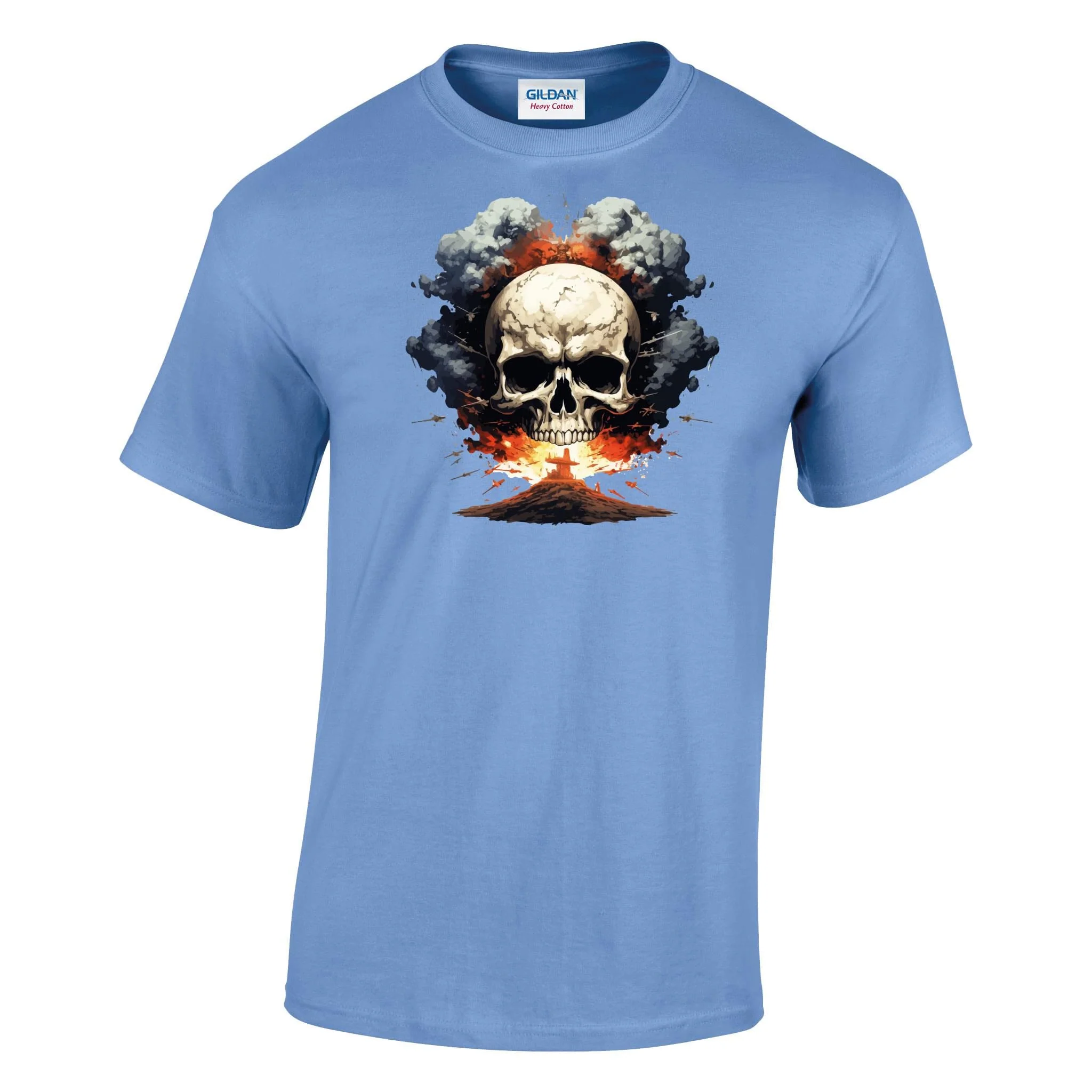 Mushroom Cloud Printed T-Shirt - Image 4