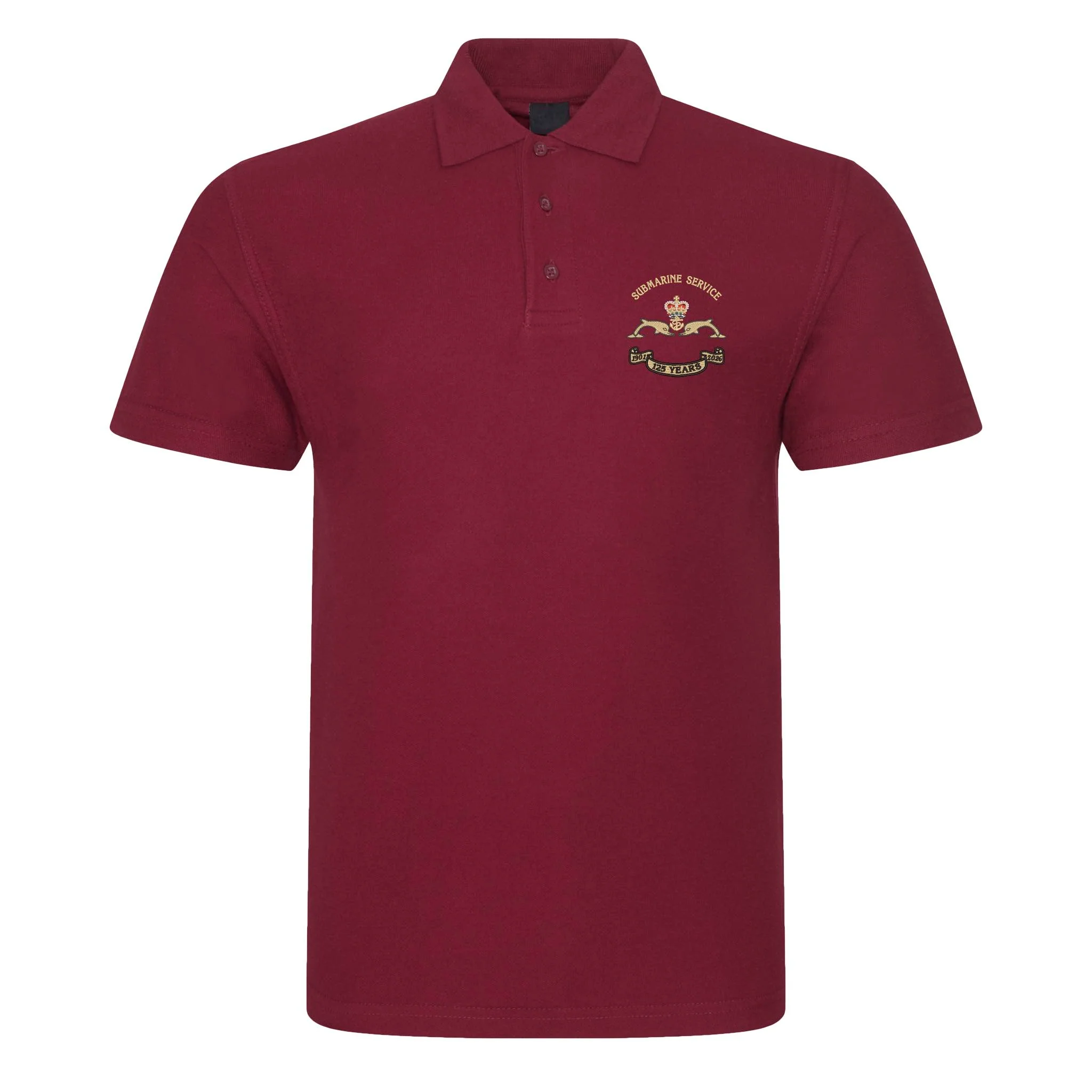 Navy Submariner 125th Polo Shirt - Image 4