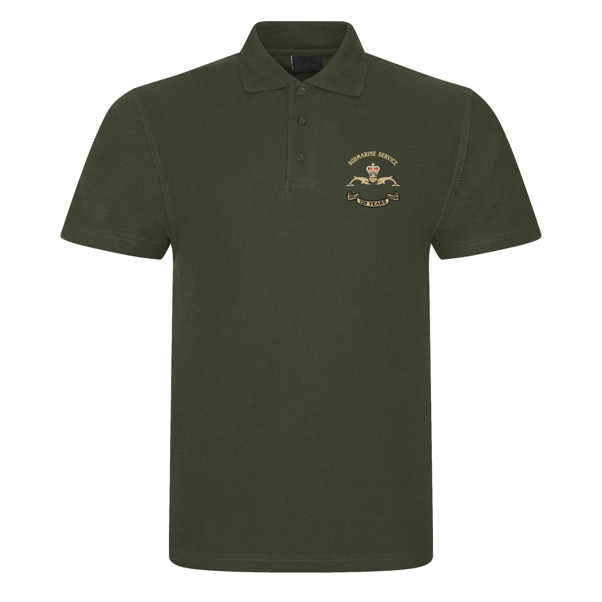 Navy Submariner 125th Polo Shirt - Image 7