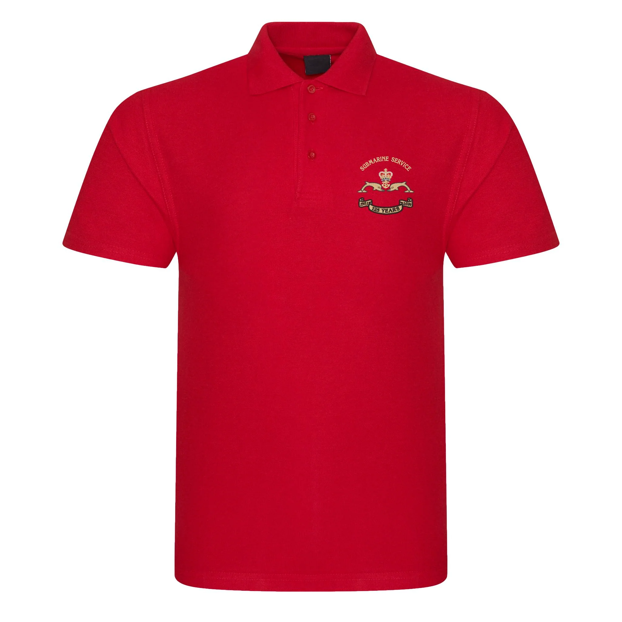 Navy Submariner 125th Polo Shirt - Image 8