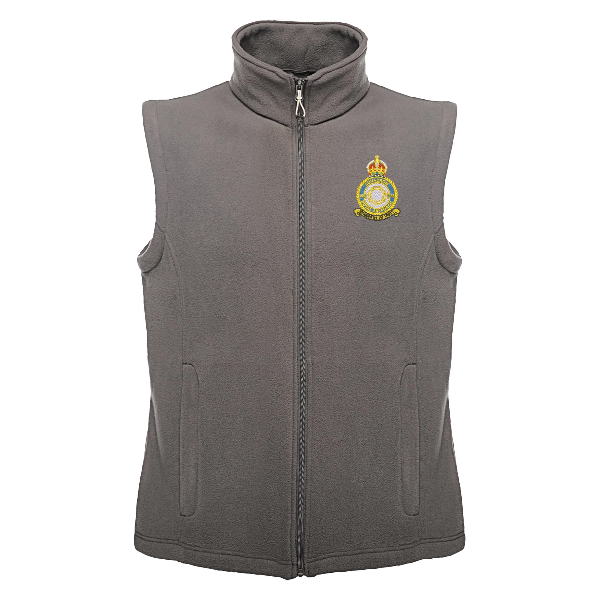 No 158 Squadron RAF Regatta Fleece Bodywarmer - Image 5