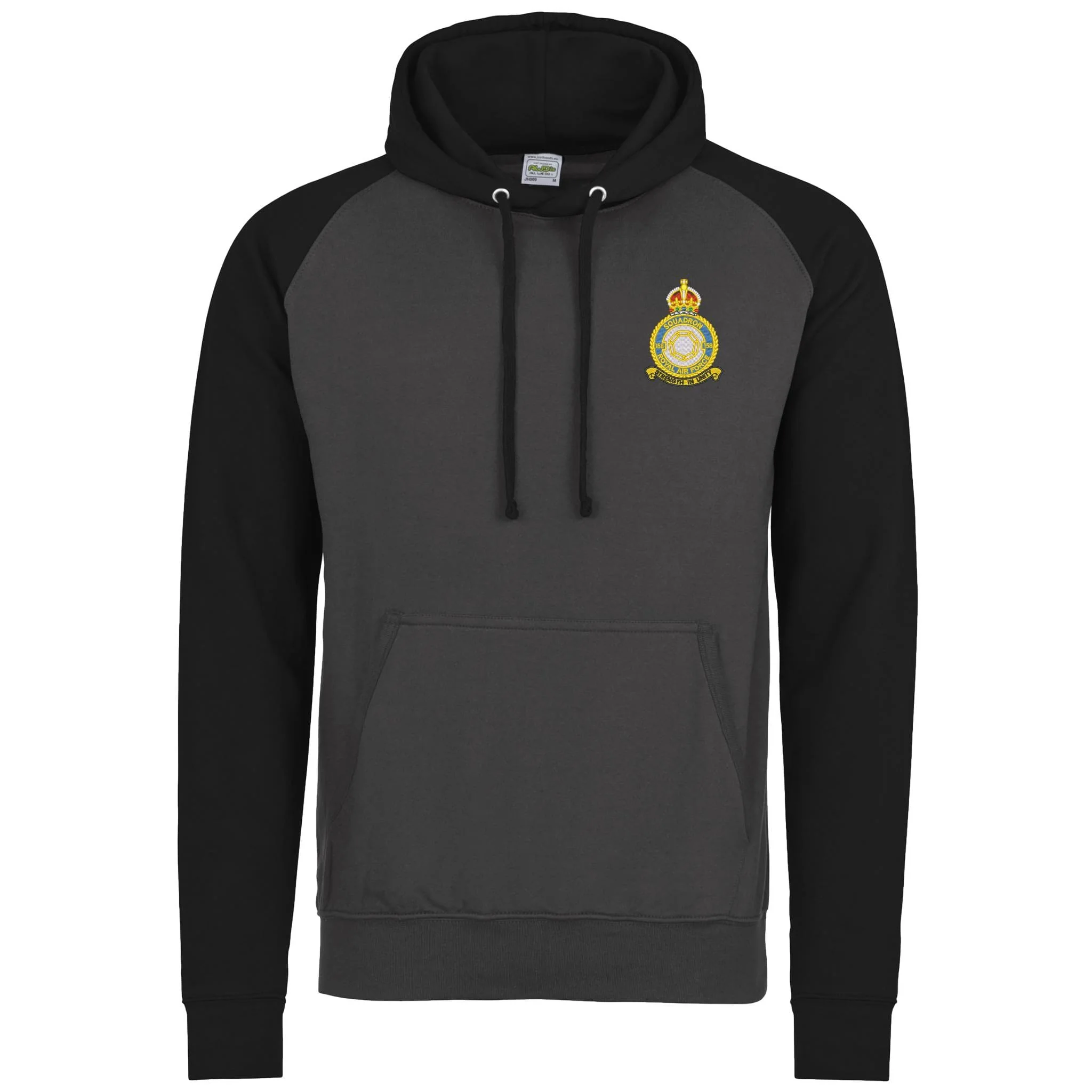 No 158 Squadron RAF Contrast Hoodie - Image 2