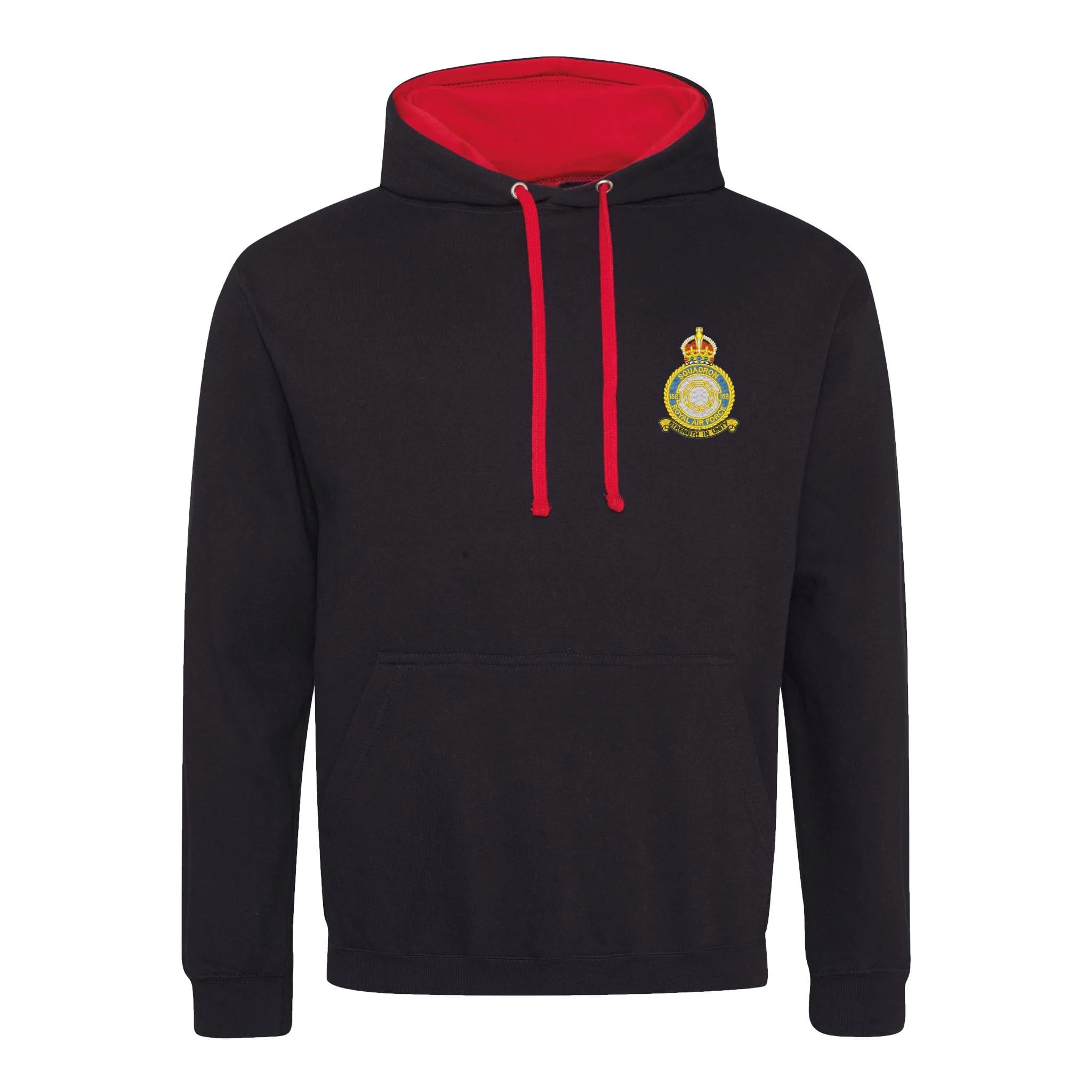 No 158 Squadron RAF Varsity Contrast Hoodie - Image 5