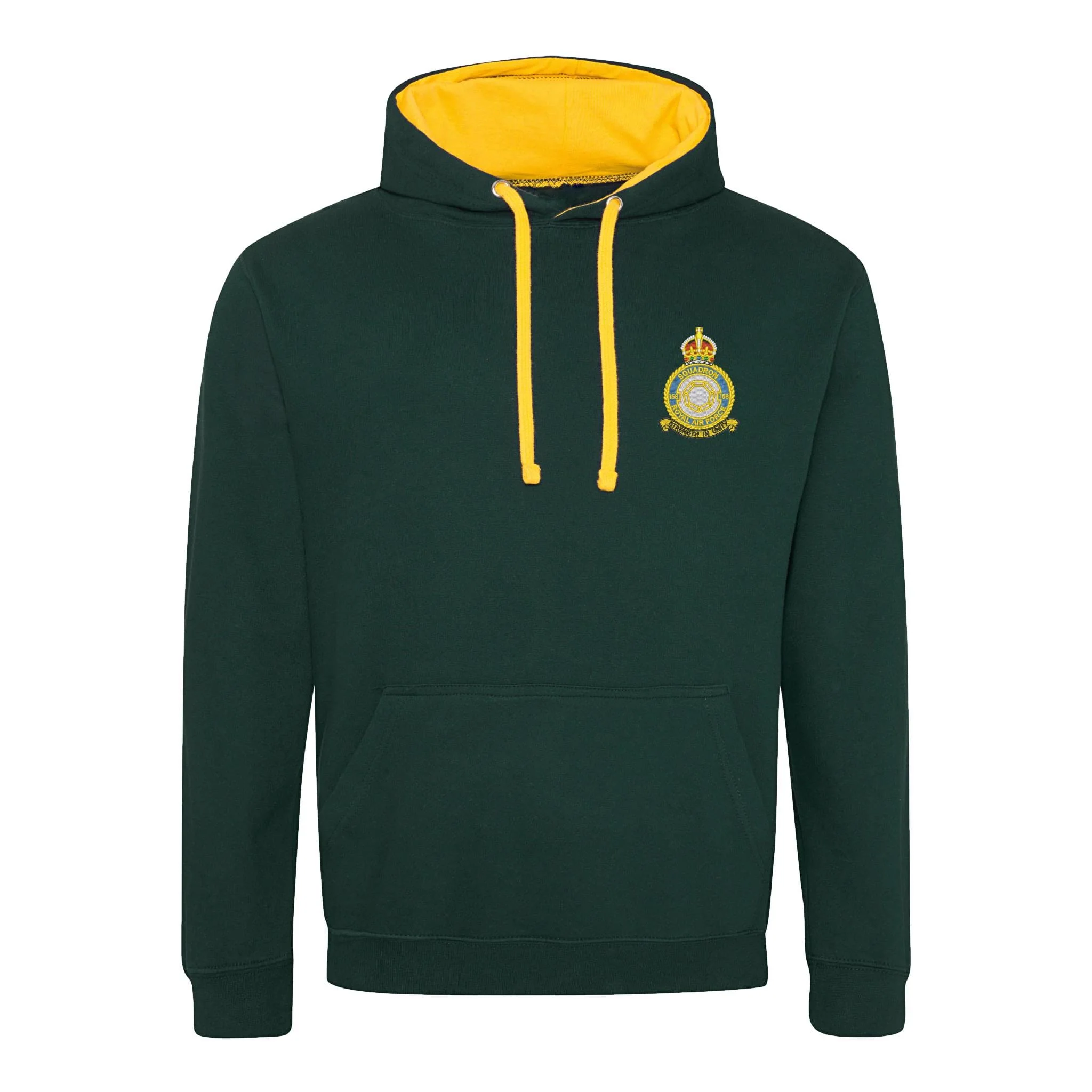 No 158 Squadron RAF Varsity Contrast Hoodie - Image 7