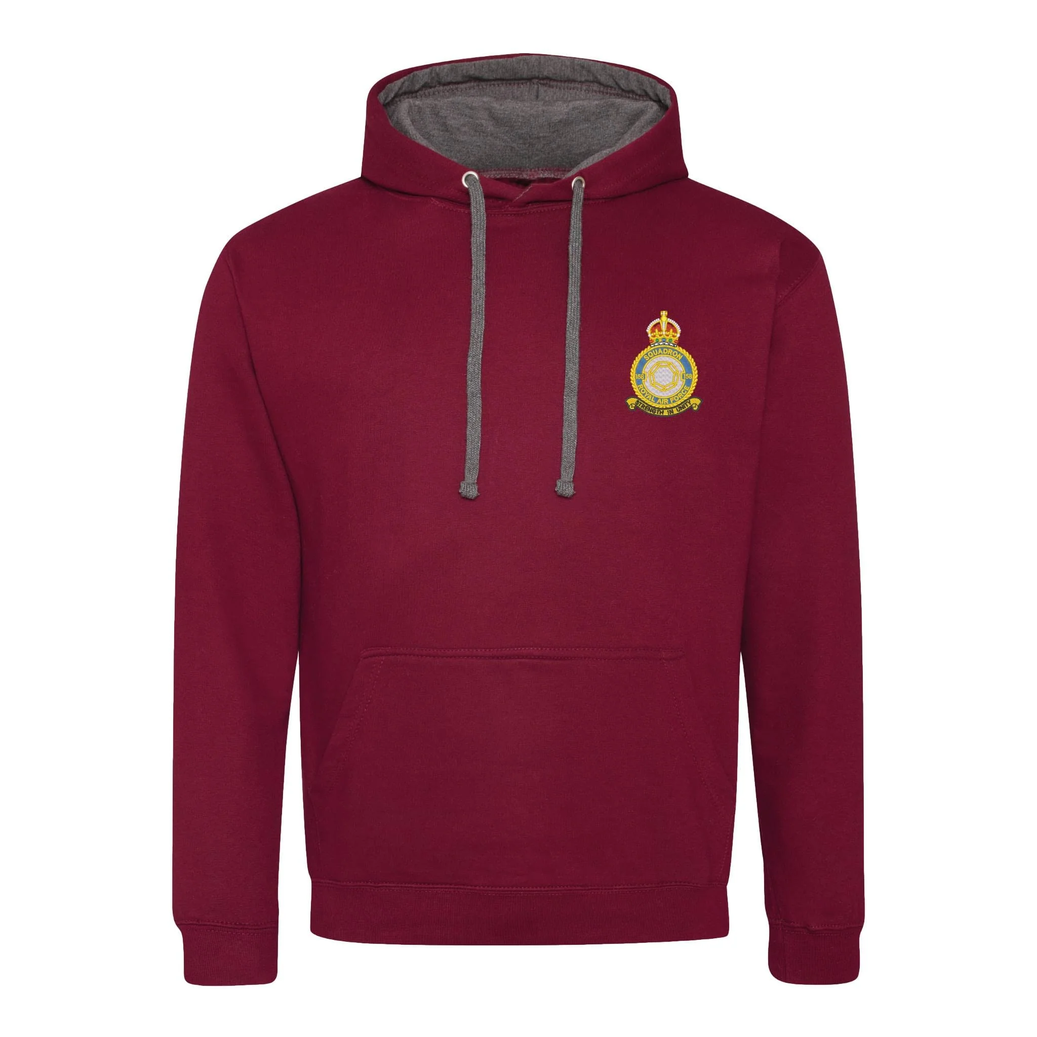 No 158 Squadron RAF Varsity Contrast Hoodie - Image 9