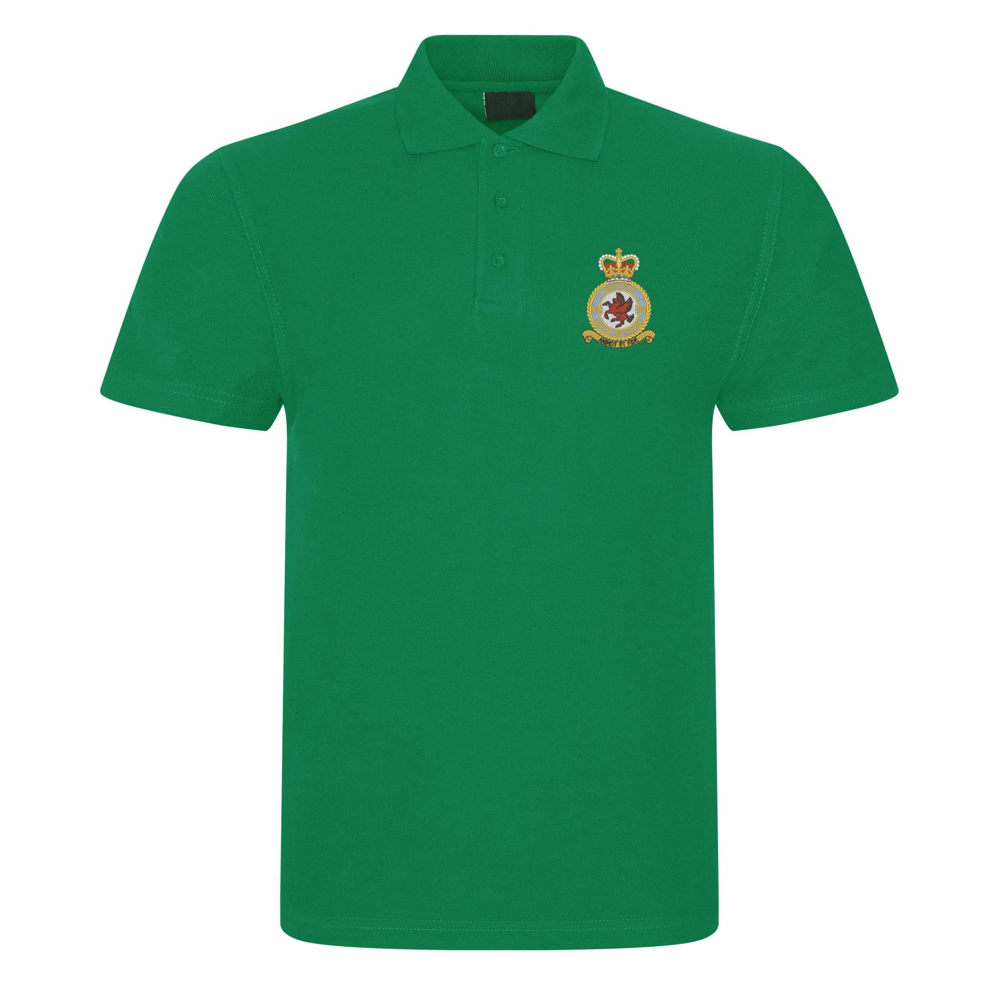 No 18 Squadron RAF Polo Shirt - Image 8
