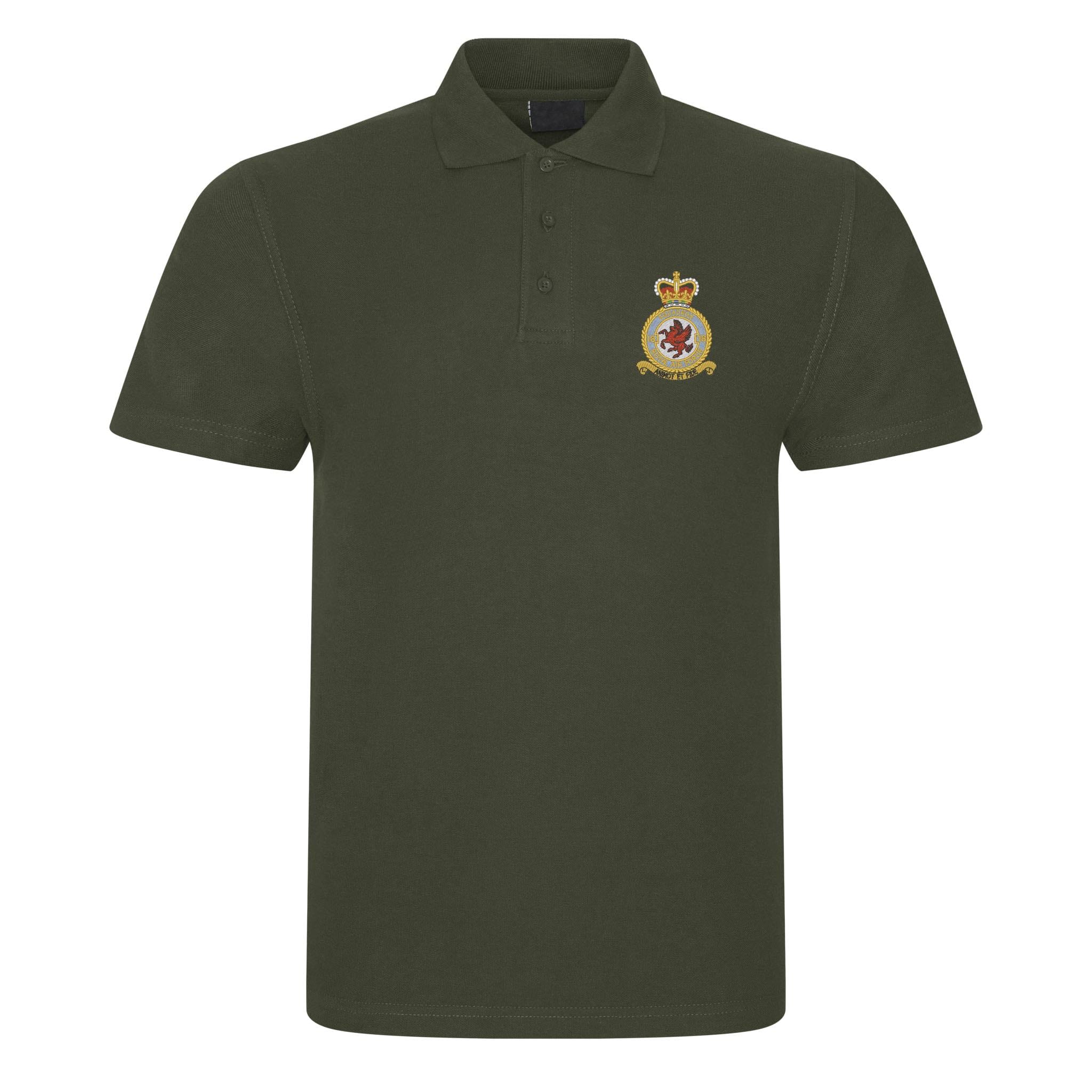 No 18 Squadron RAF Polo Shirt - Image 9
