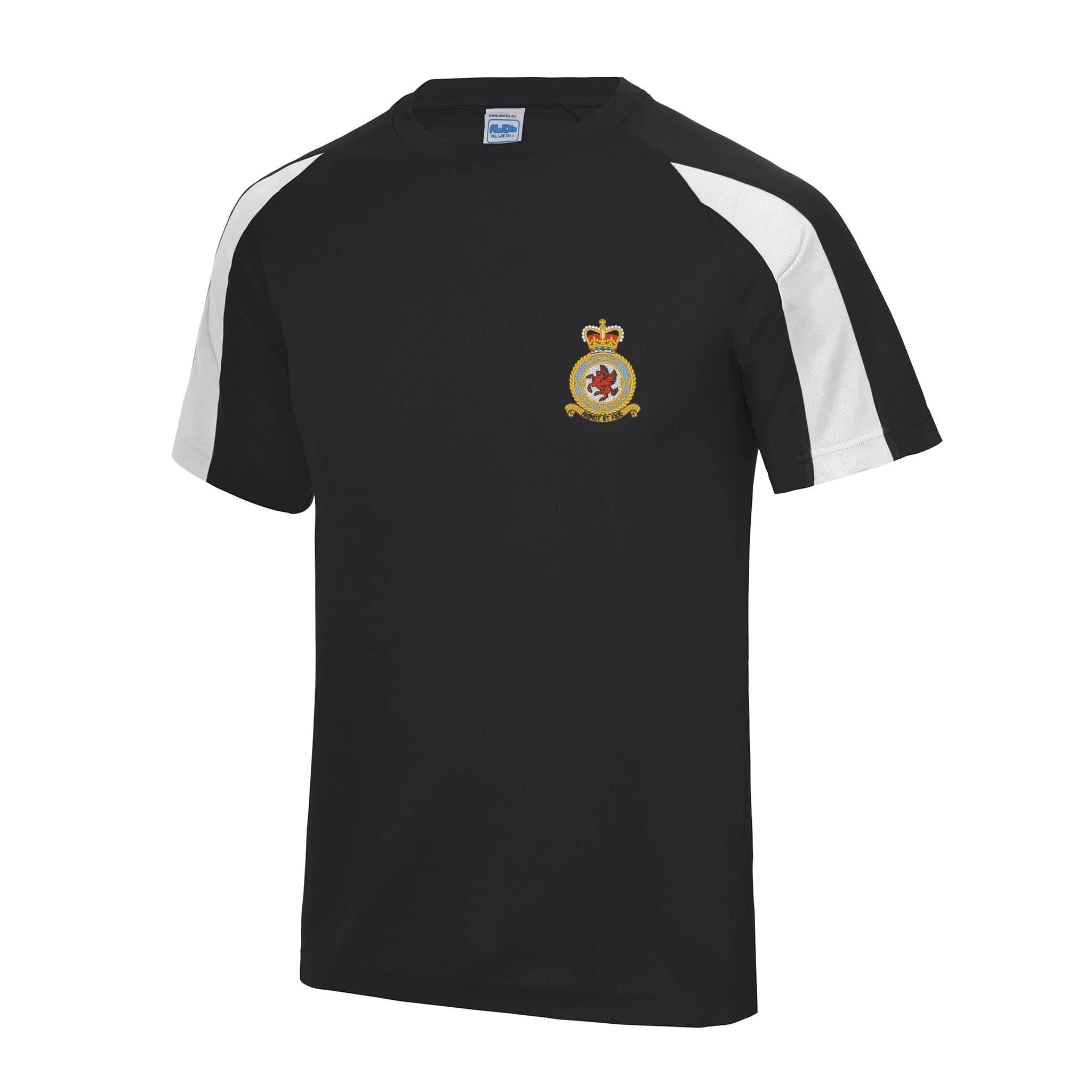 No 18 Squadron RAF Contrast Polyester T-Shirt - Image 2