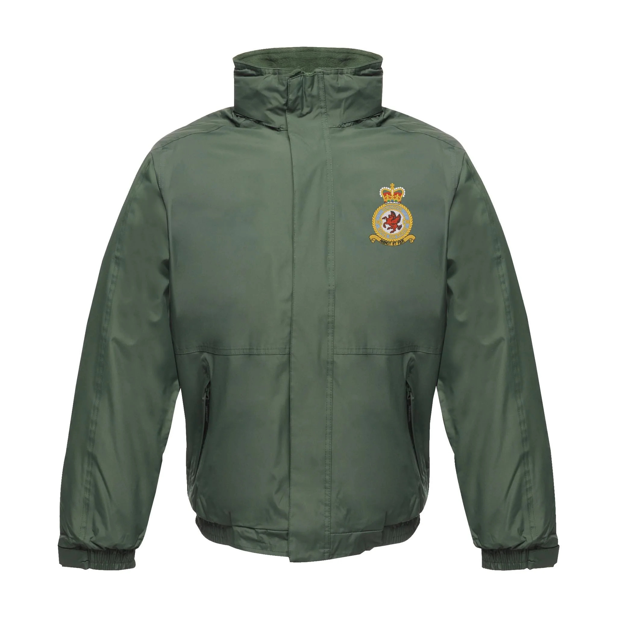 No 18 Squadron RAF Waterproof Jacket With Hood - Image 3