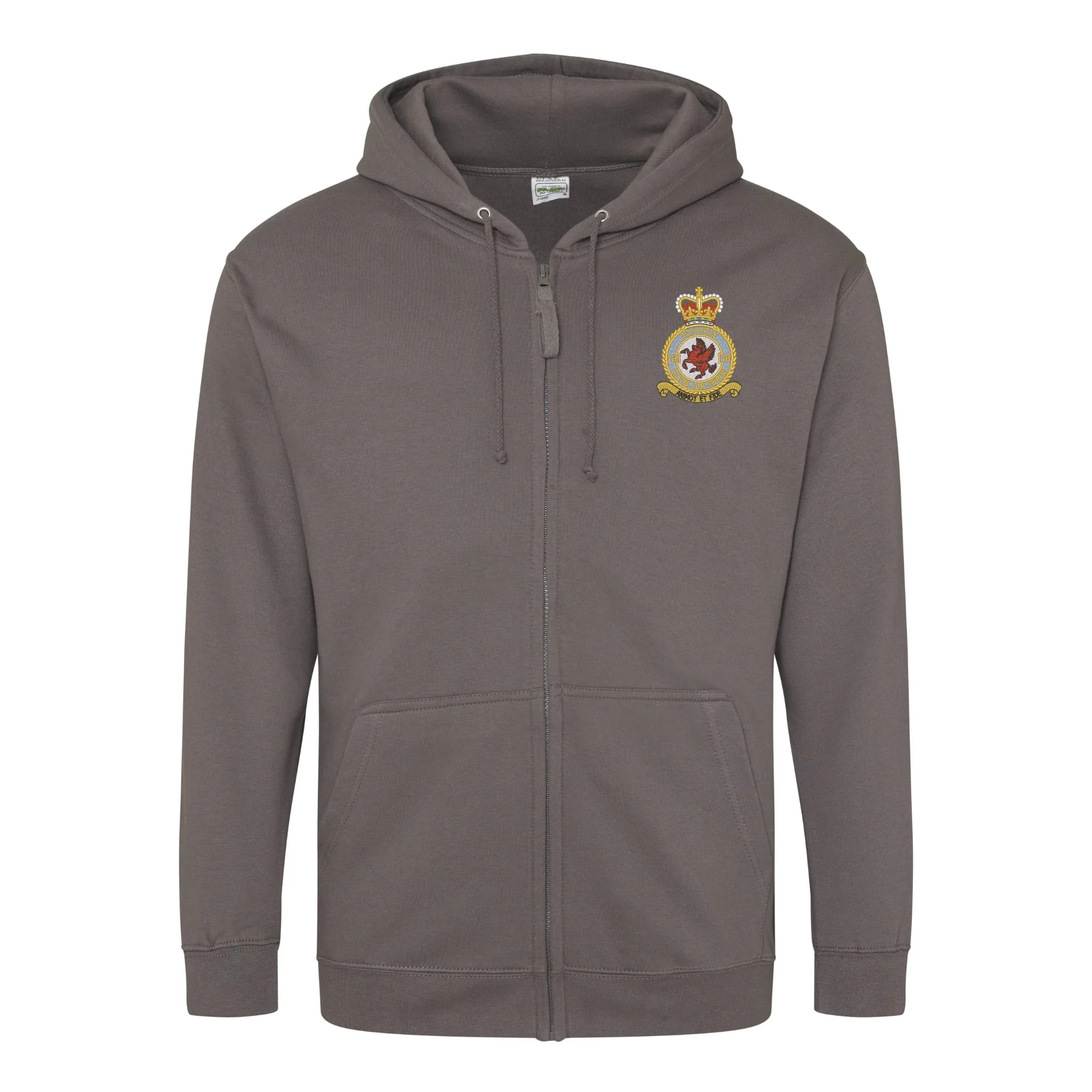No 18 Squadron RAF Zipped Hoodie - Image 7