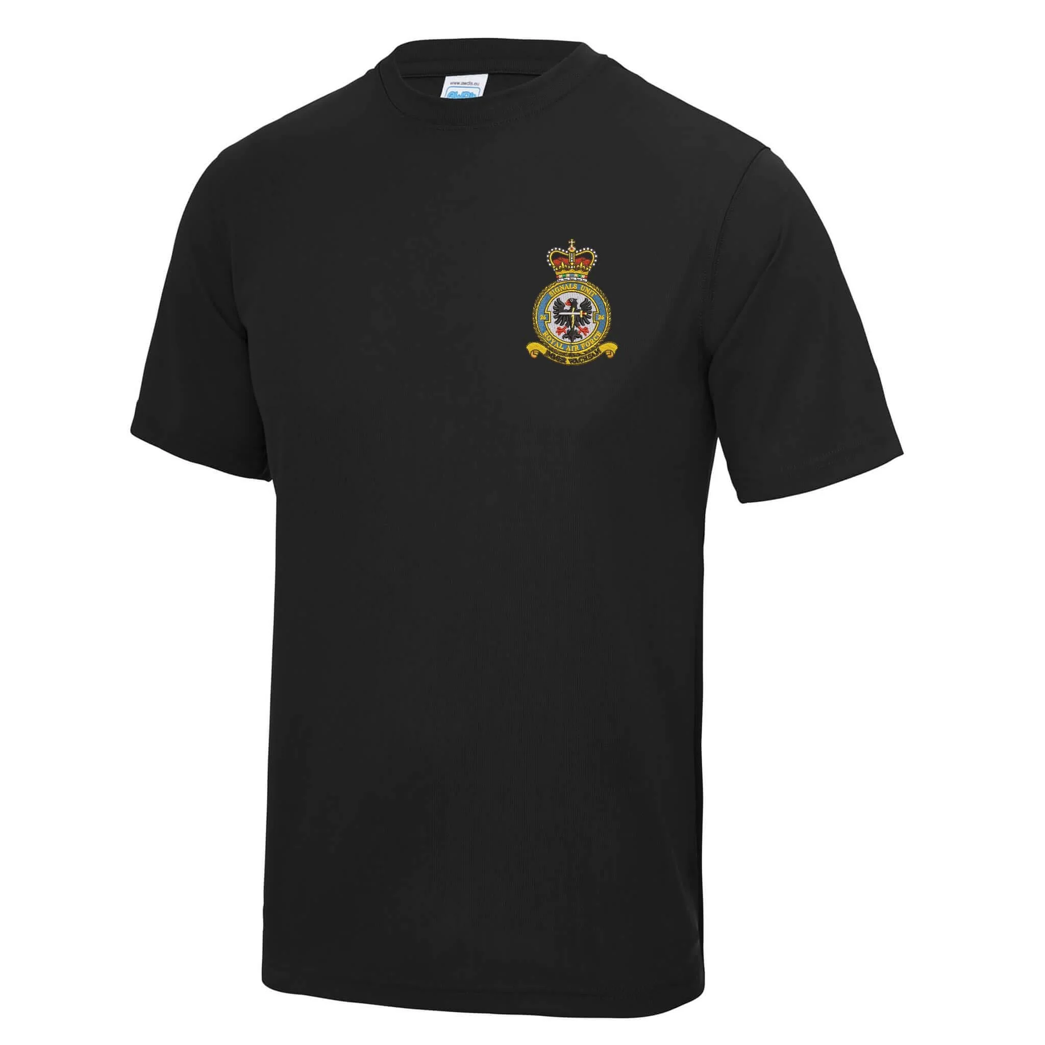 No 26 Signals Unit RAF Polyester T-Shirt - Image 10