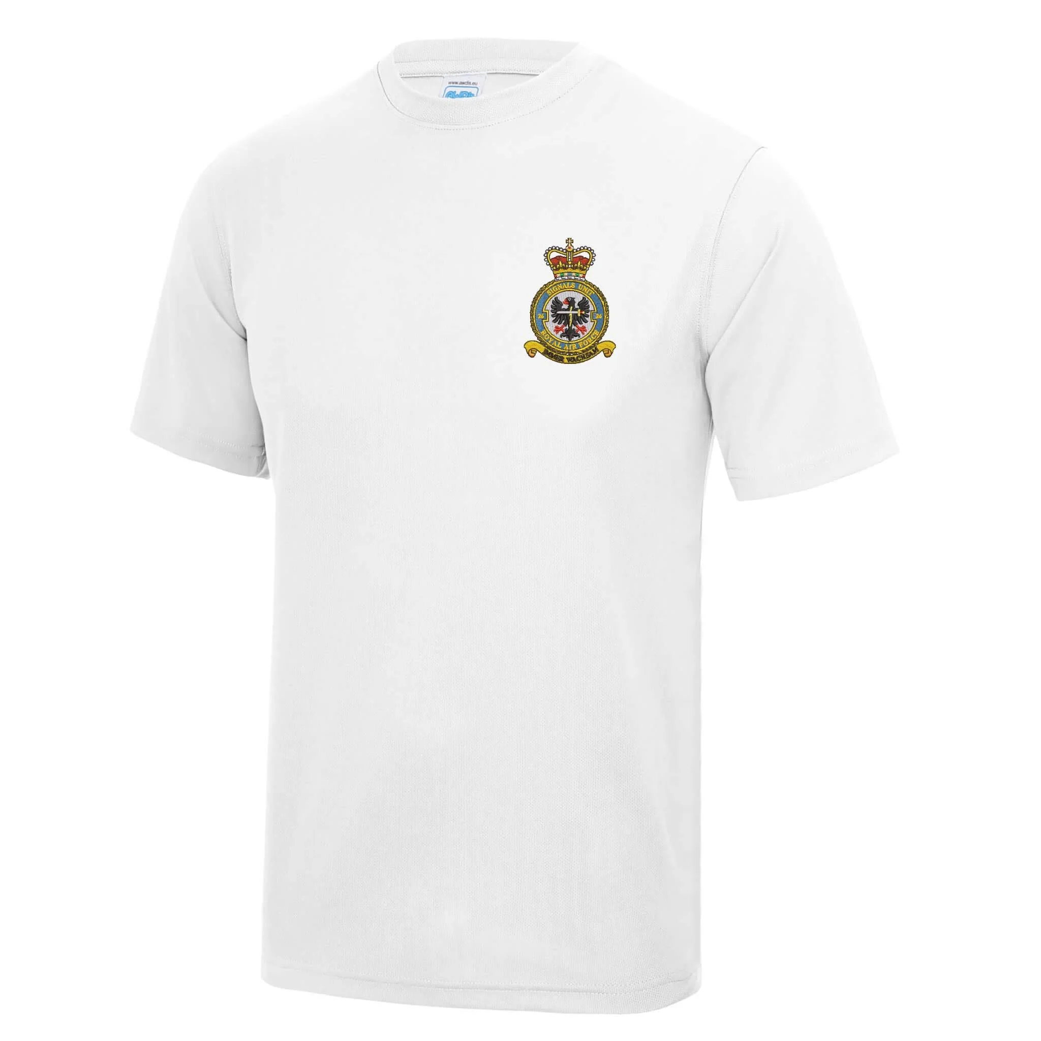 No 26 Signals Unit RAF Polyester T-Shirt - Image 5