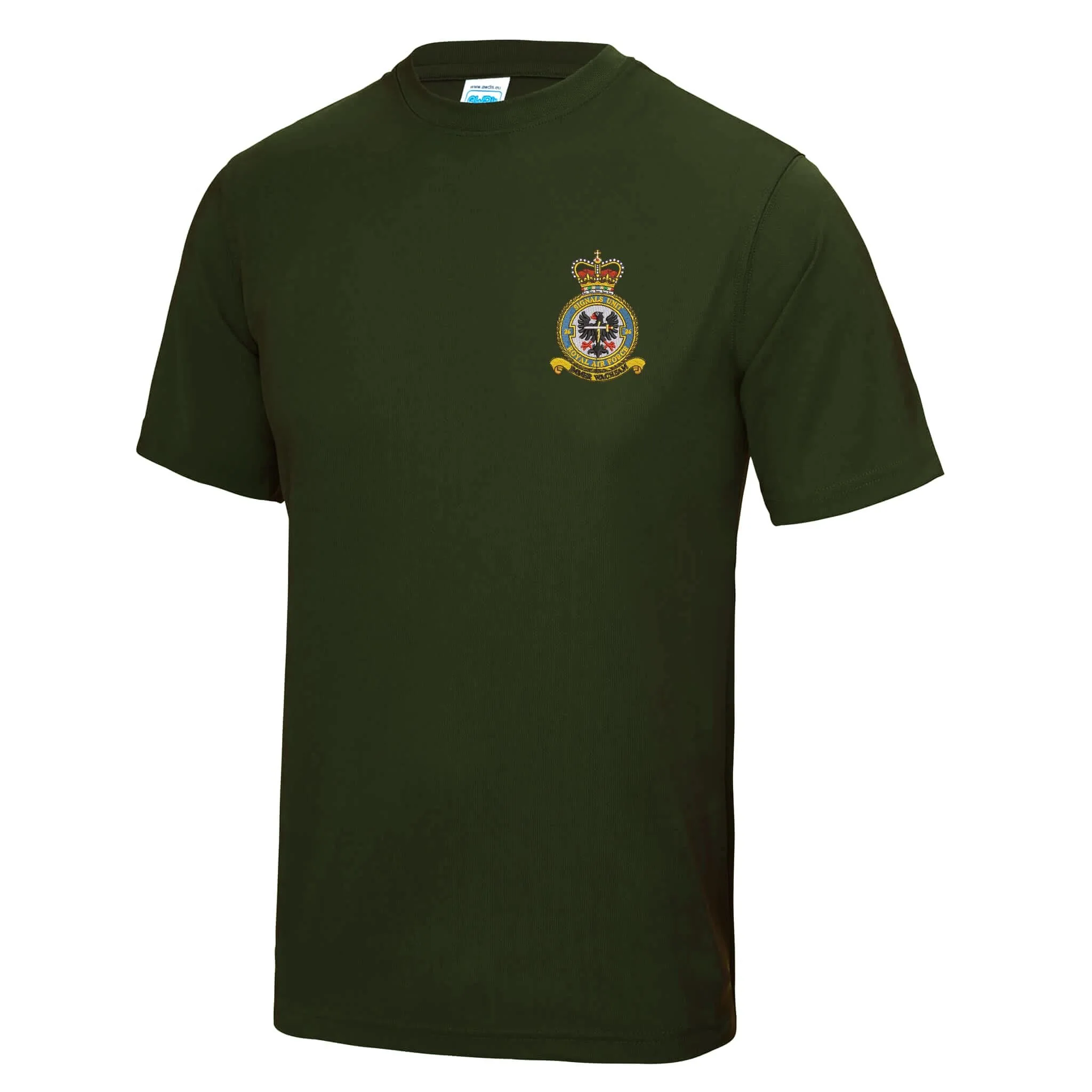 No 26 Signals Unit RAF Polyester T-Shirt - Image 7