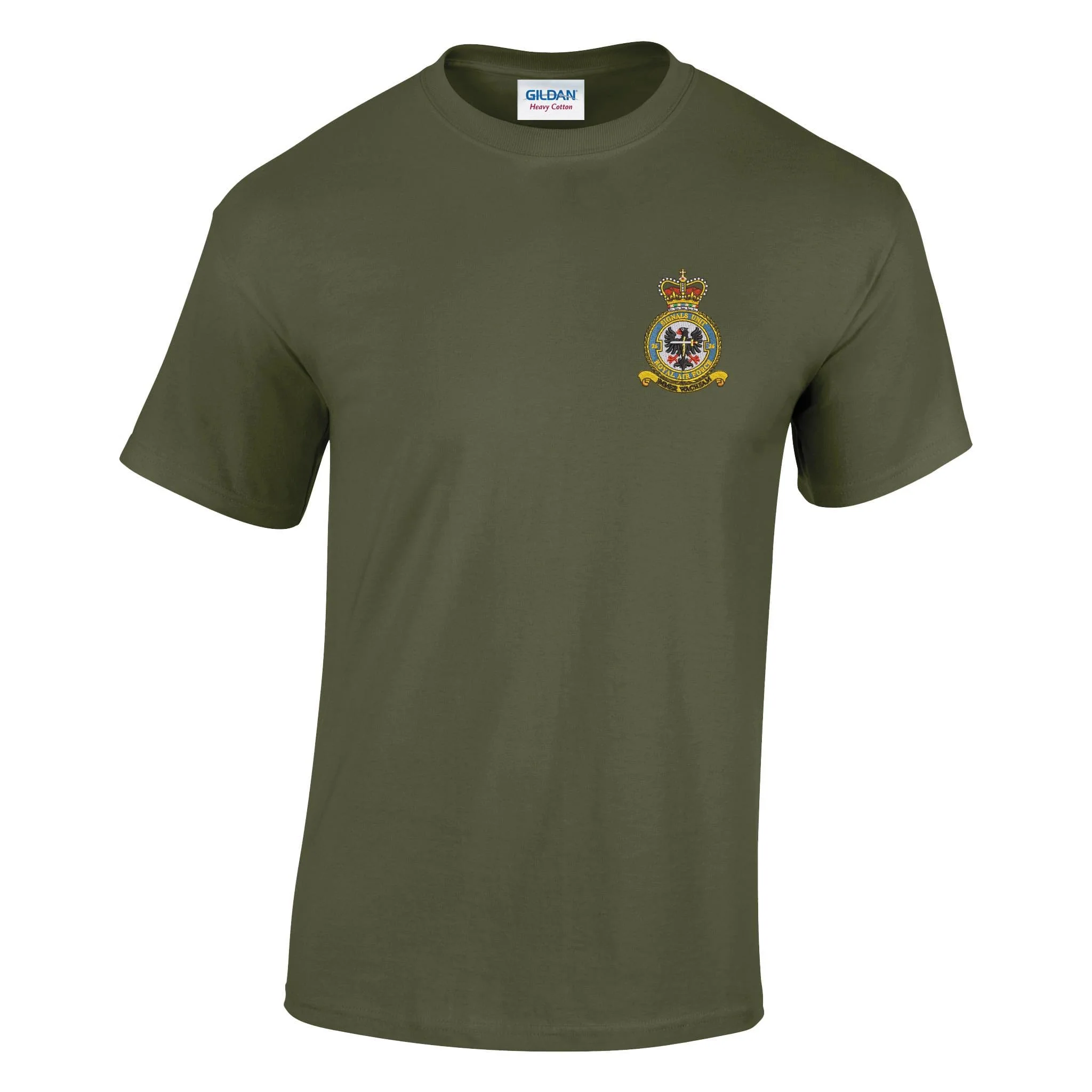 No 26 Signals Unit RAF Cotton T-Shirt - Image 7