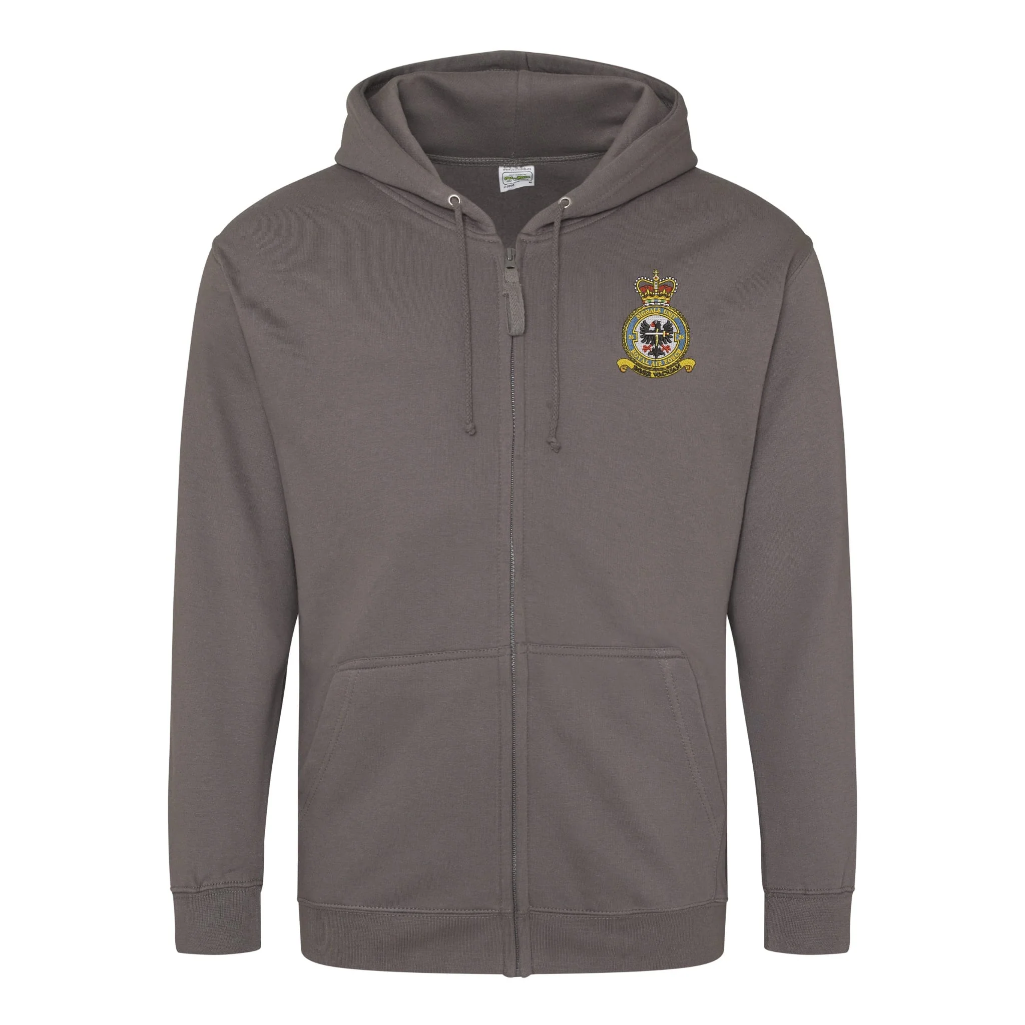 No 26 Signals Unit RAF Zipped Hoodie - Image 5