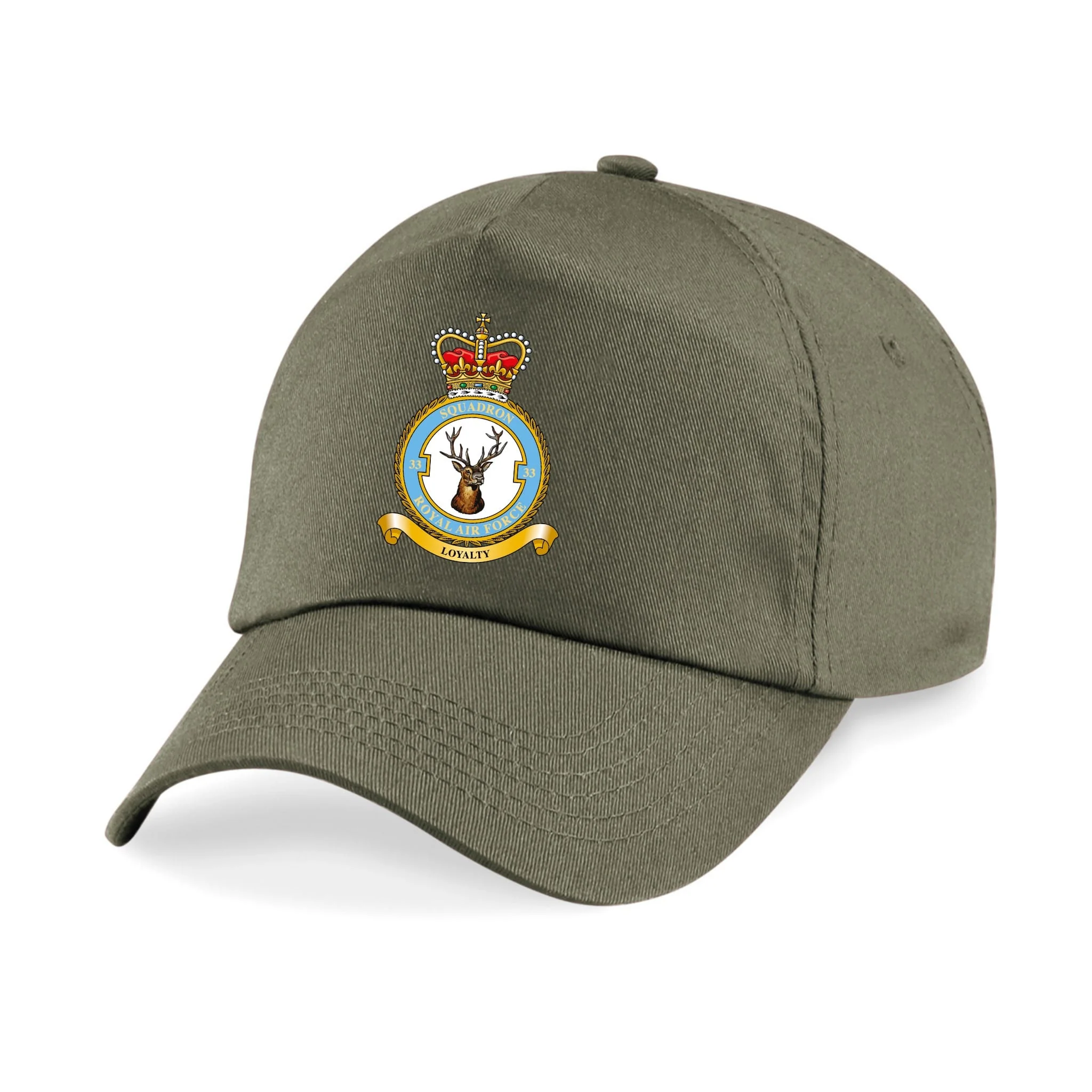 No. 33 Squadron RAF Printed Cap - Image 4