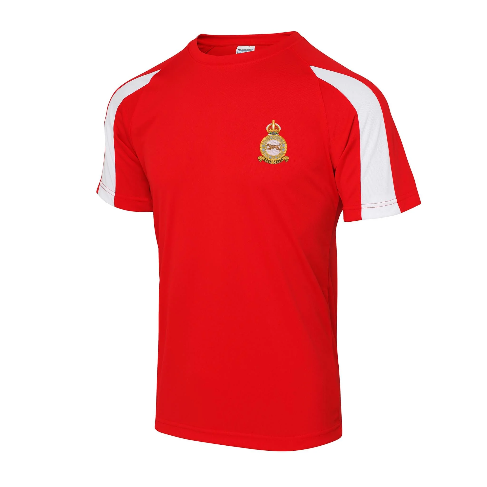 No 49 Squadron RAF Contrast Polyester T-Shirt - Image 4