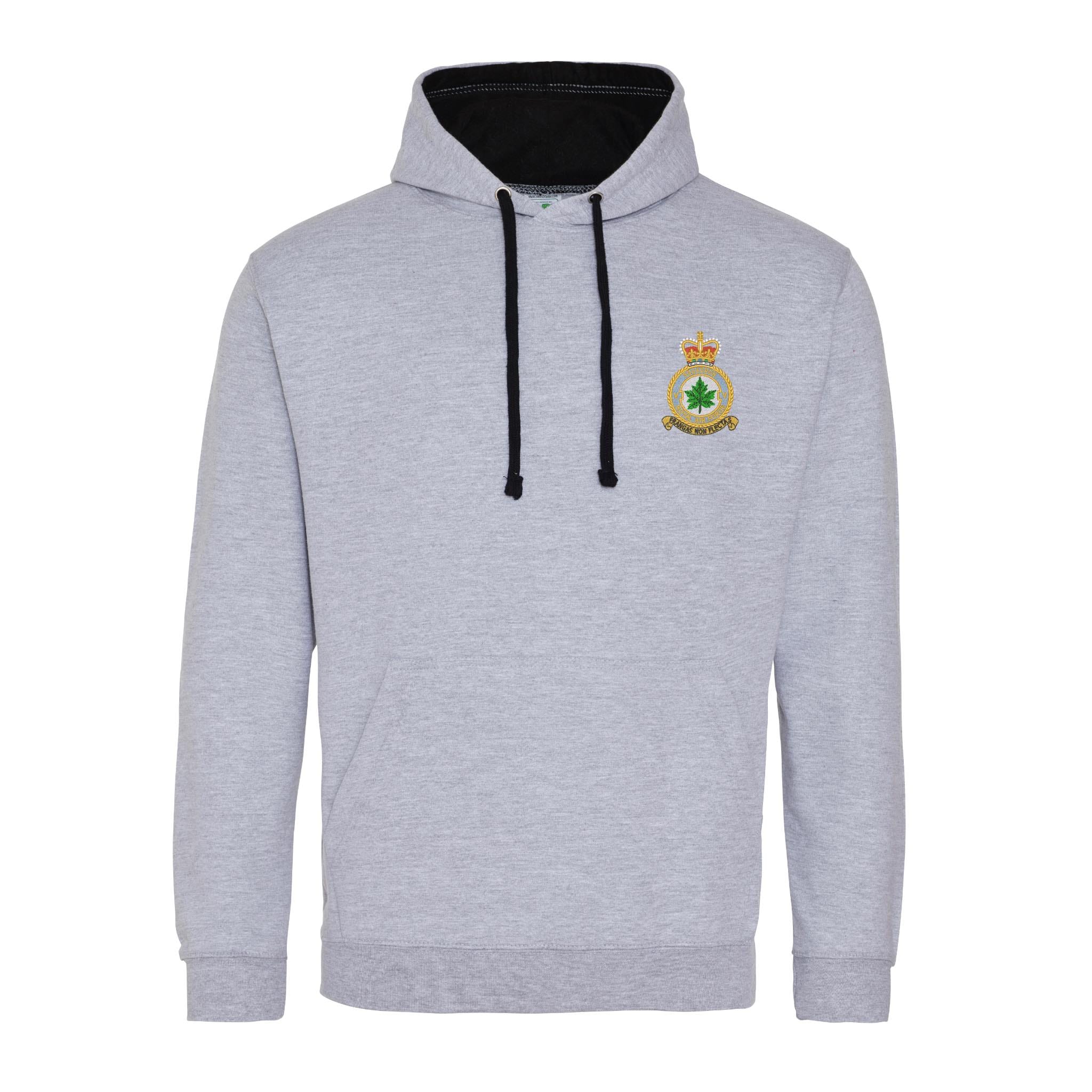 No 5 Squadron RAF Varsity Contrast Hoodie - Image 6