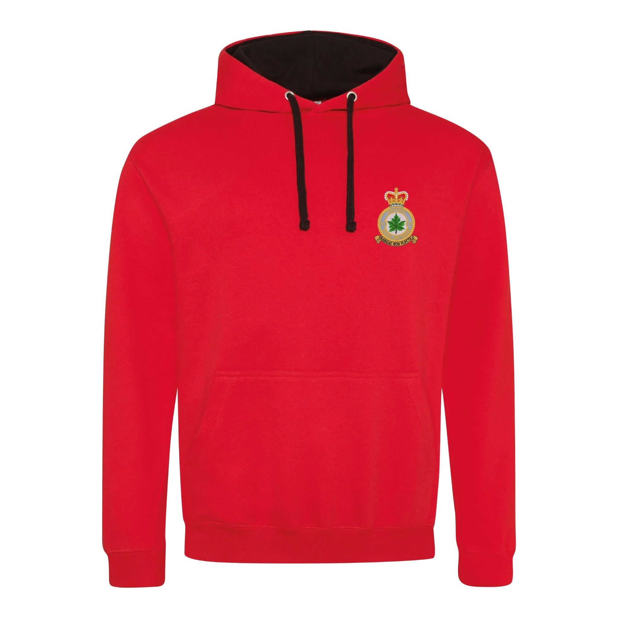 No 5 Squadron RAF Varsity Contrast Hoodie - Image 8