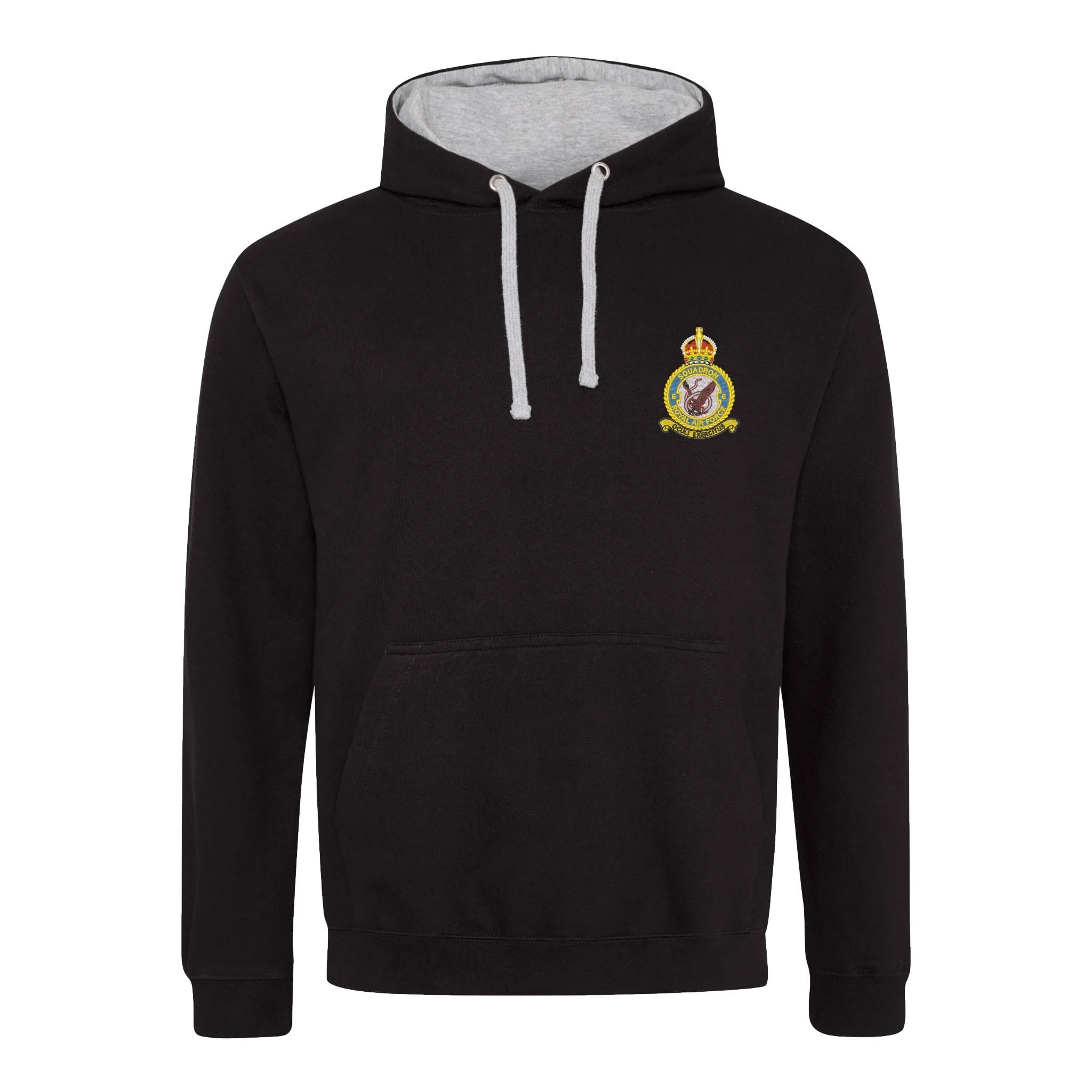 No 6 Squadron RAF Varsity Contrast Hoodie - Image 4