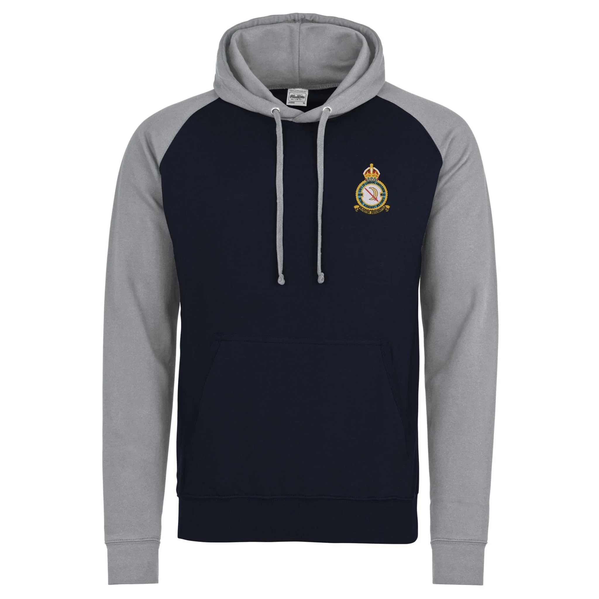 No 600 Squadron RAF Contrast Hoodie - Image 4