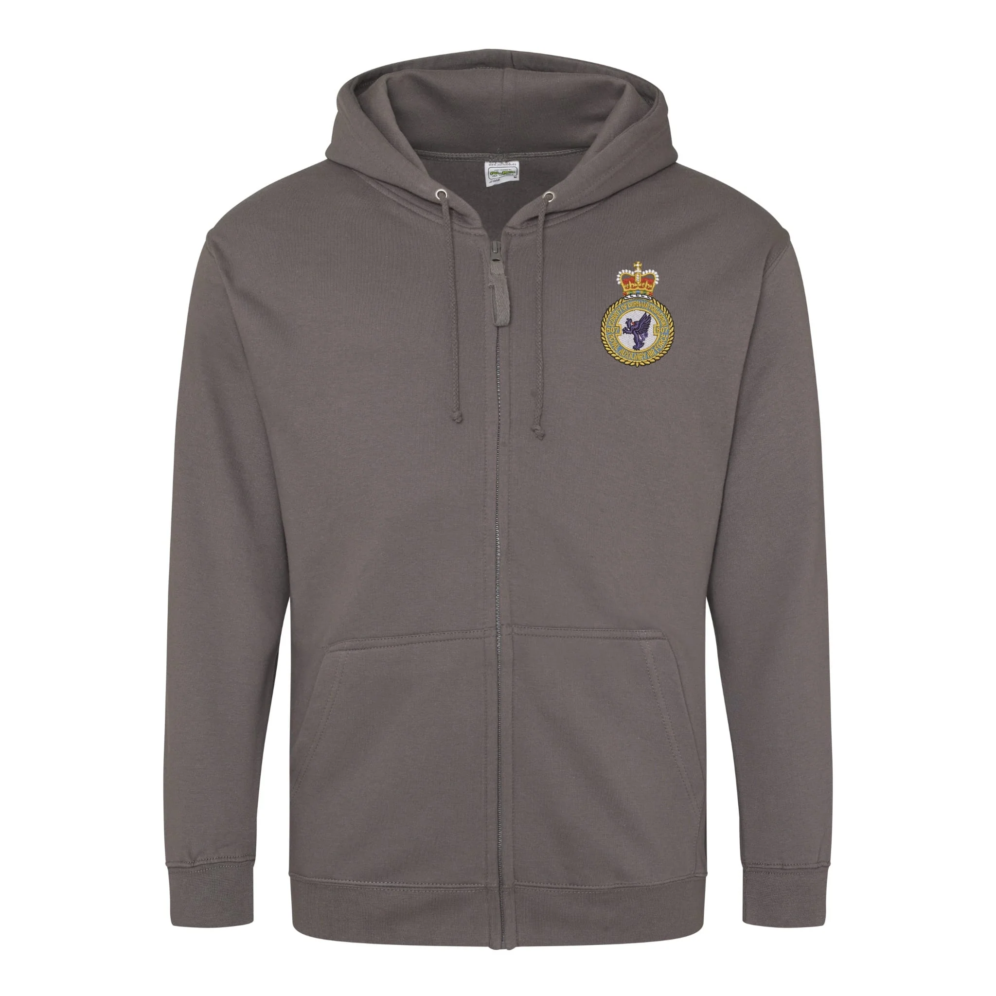 No. 607 (County of Durham) Squadron Zipped Hoodie - Image 3