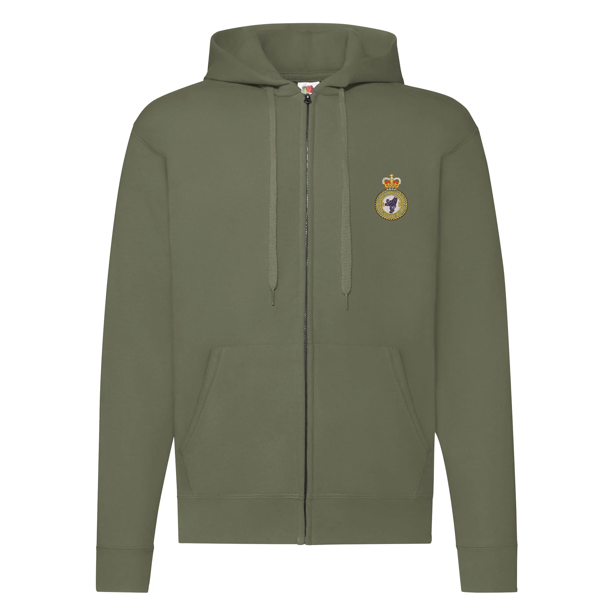 No. 607 (County of Durham) Squadron Zipped Hoodie - Image 5