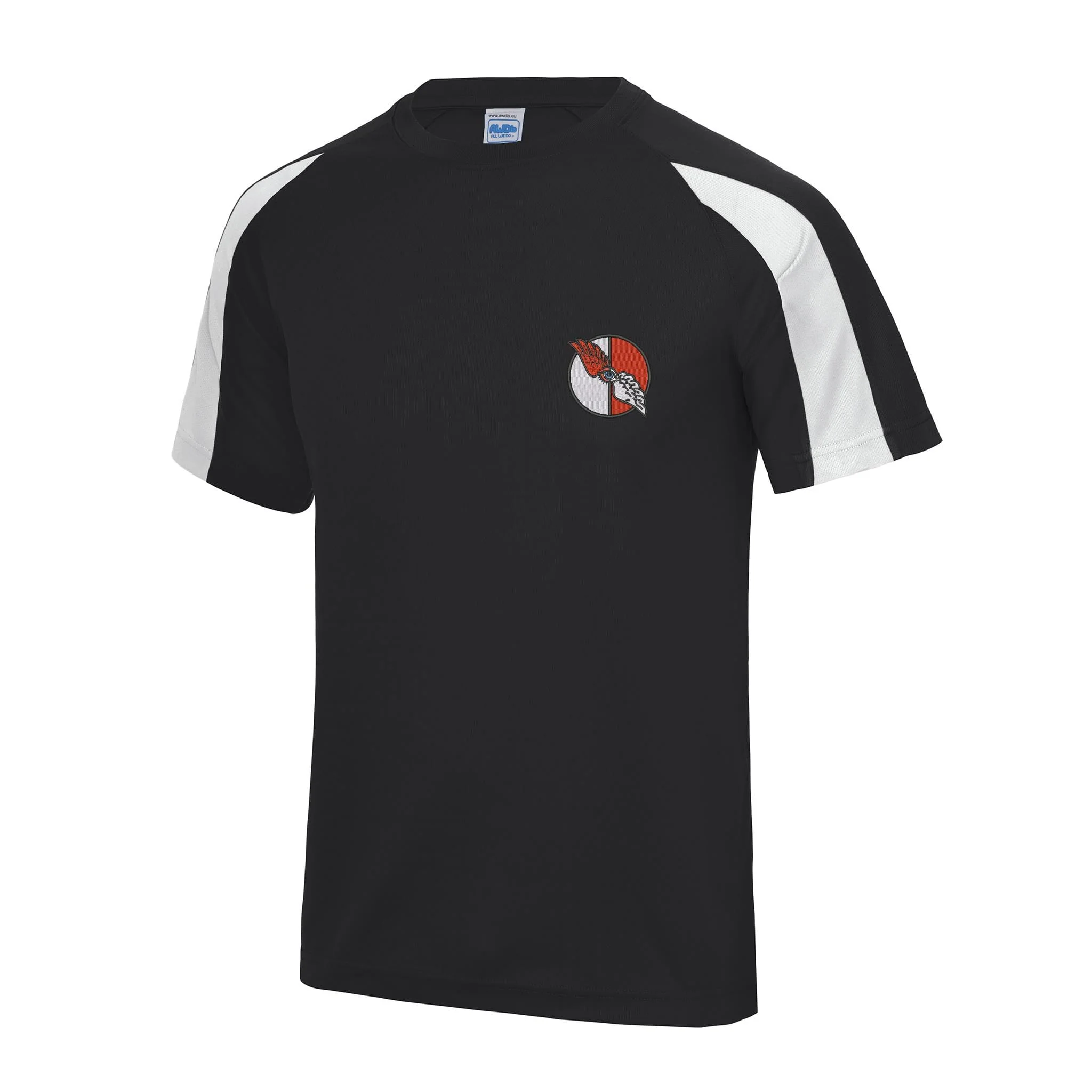 No. 7010 Squadron RAF Contrast Polyester T-Shirt - Image 2