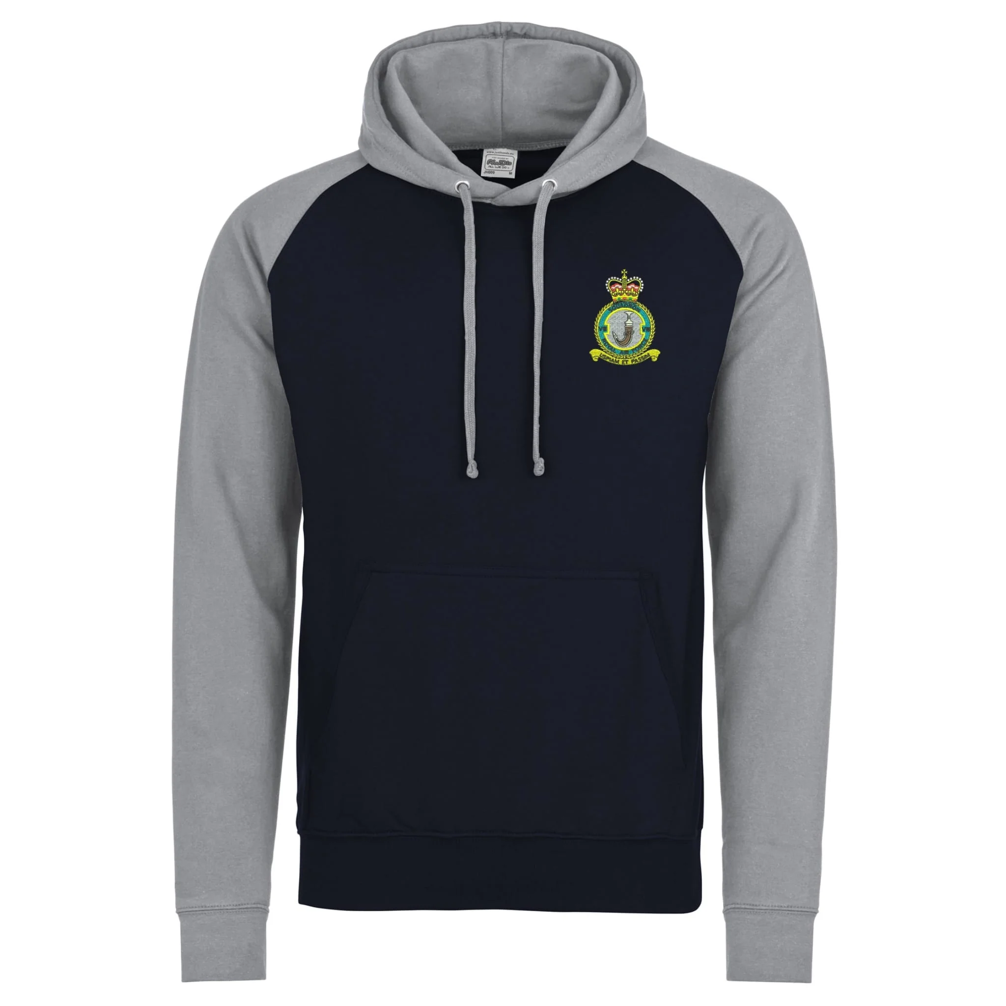 No 8 Squadron RAF Regiment Contrast Hoodie - Image 4