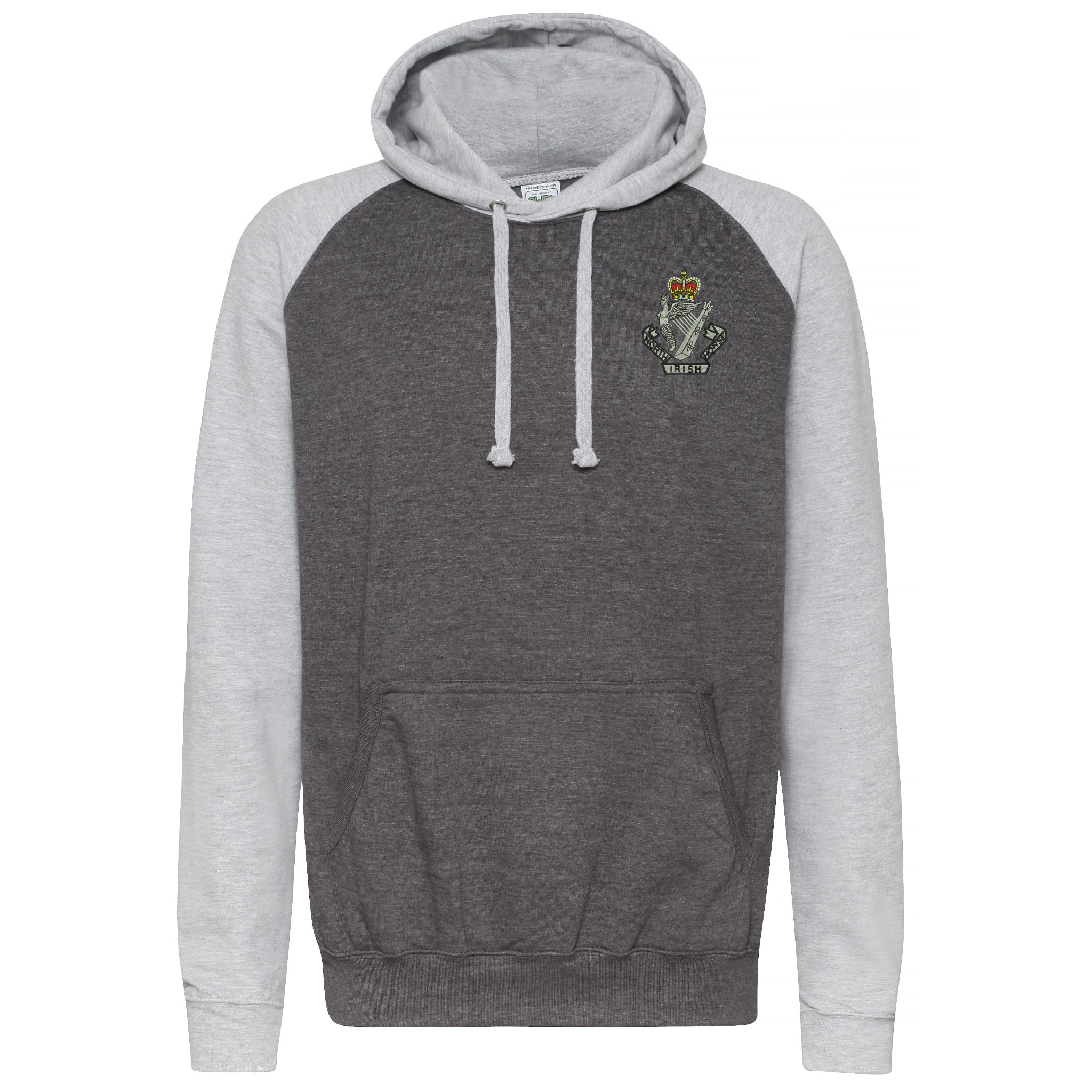 North Irish Horse Contrast Hoodie - Image 3
