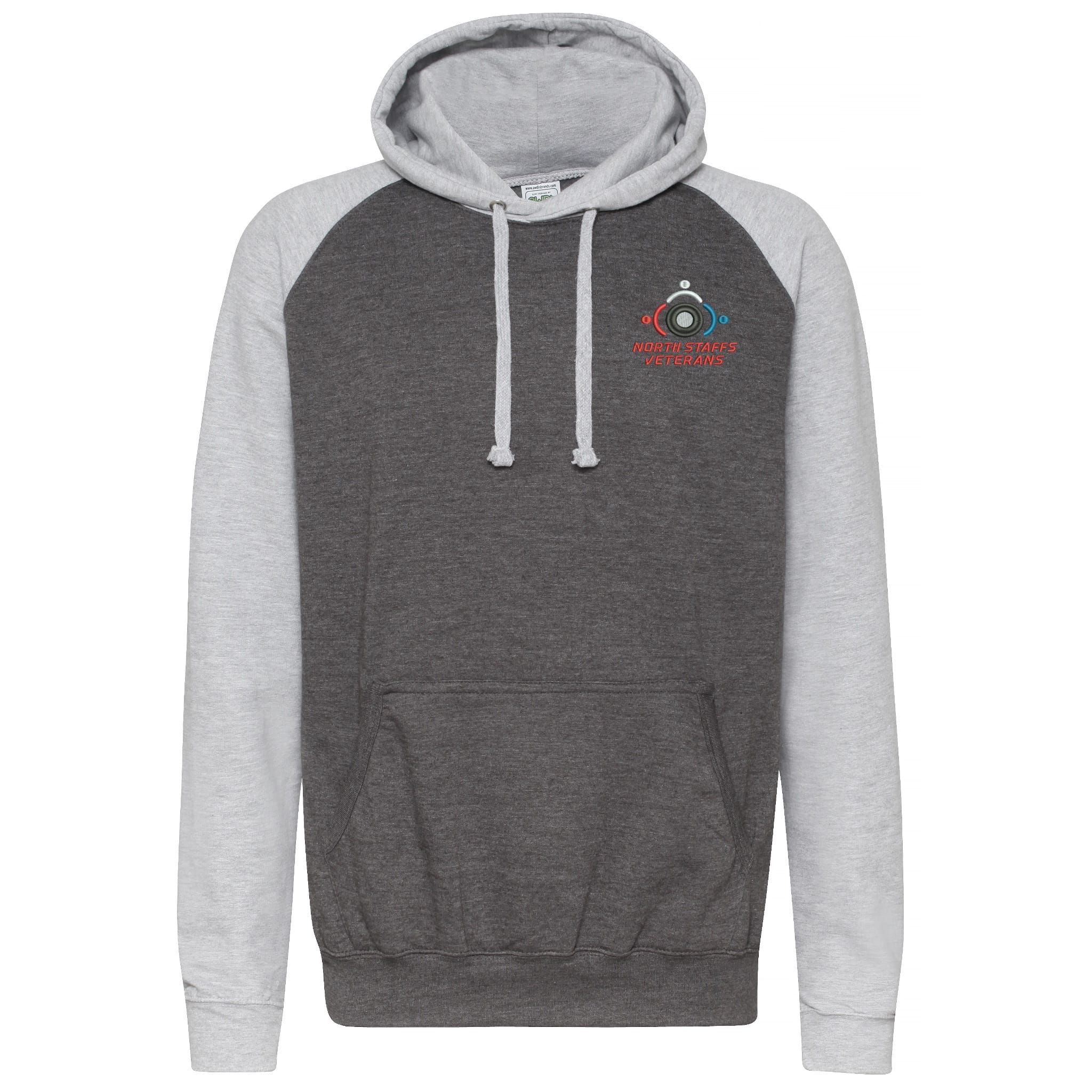 North Staffs Veterans Contrast Hoodie - Image 3