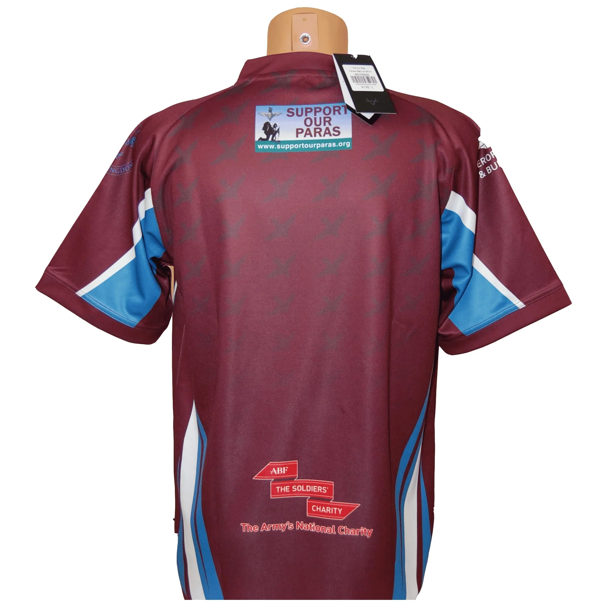 Parachute Regiment OFFICIAL Rugby League Shirt - Image 3