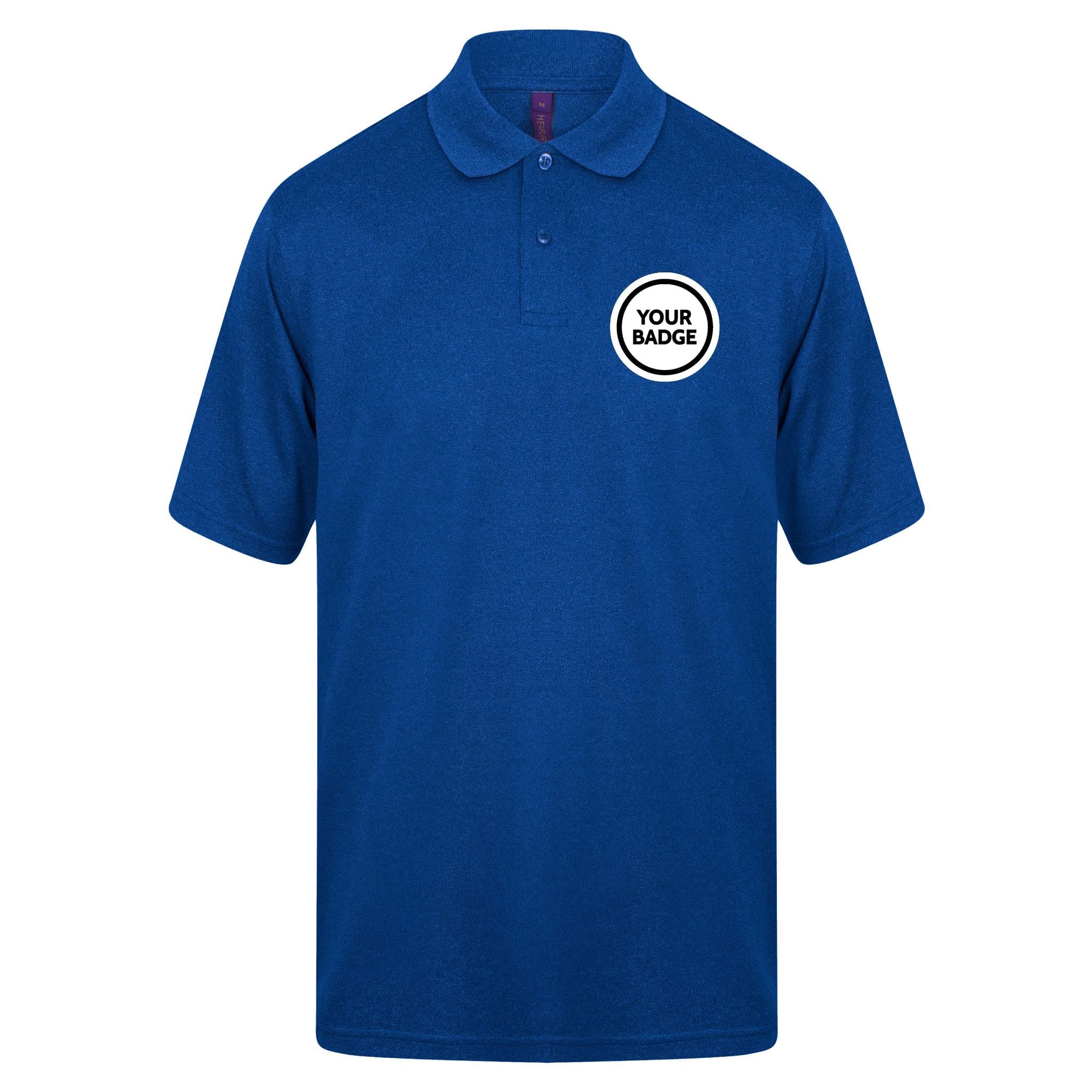 Polyester Polo Shirt - Choose Your Badge - Image 11