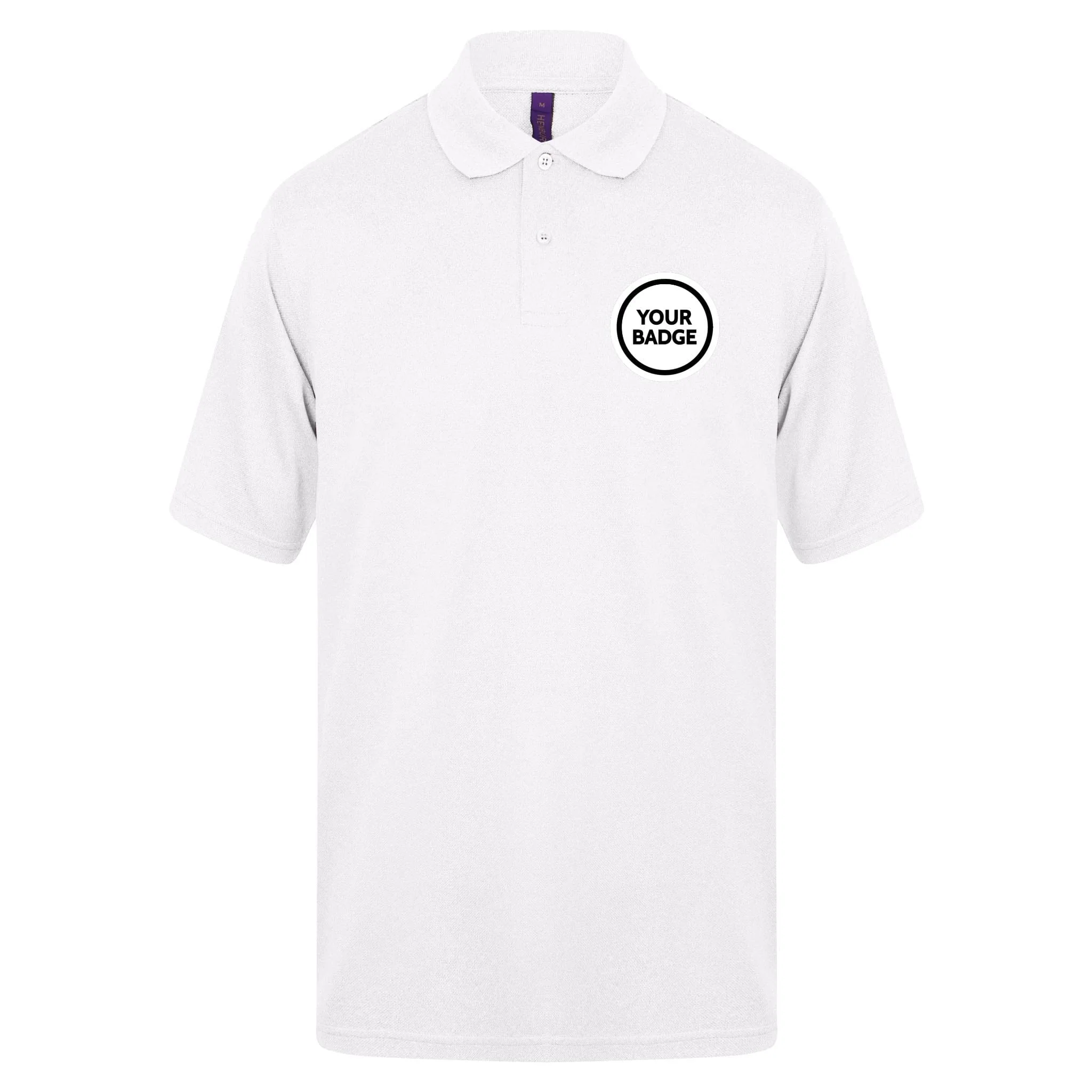 Polyester Polo Shirt - Choose Your Badge - Image 12