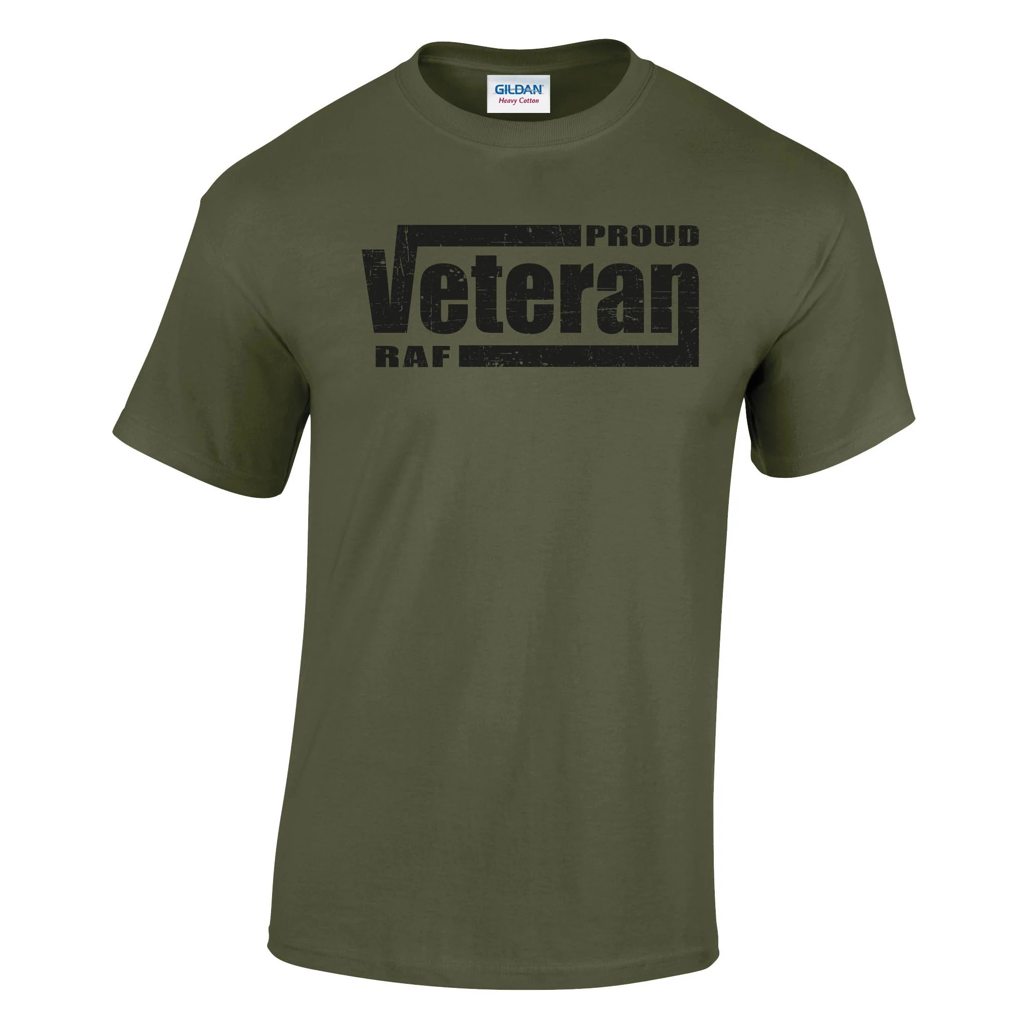 Proud RAF Veteran Printed T-Shirt - Image 2