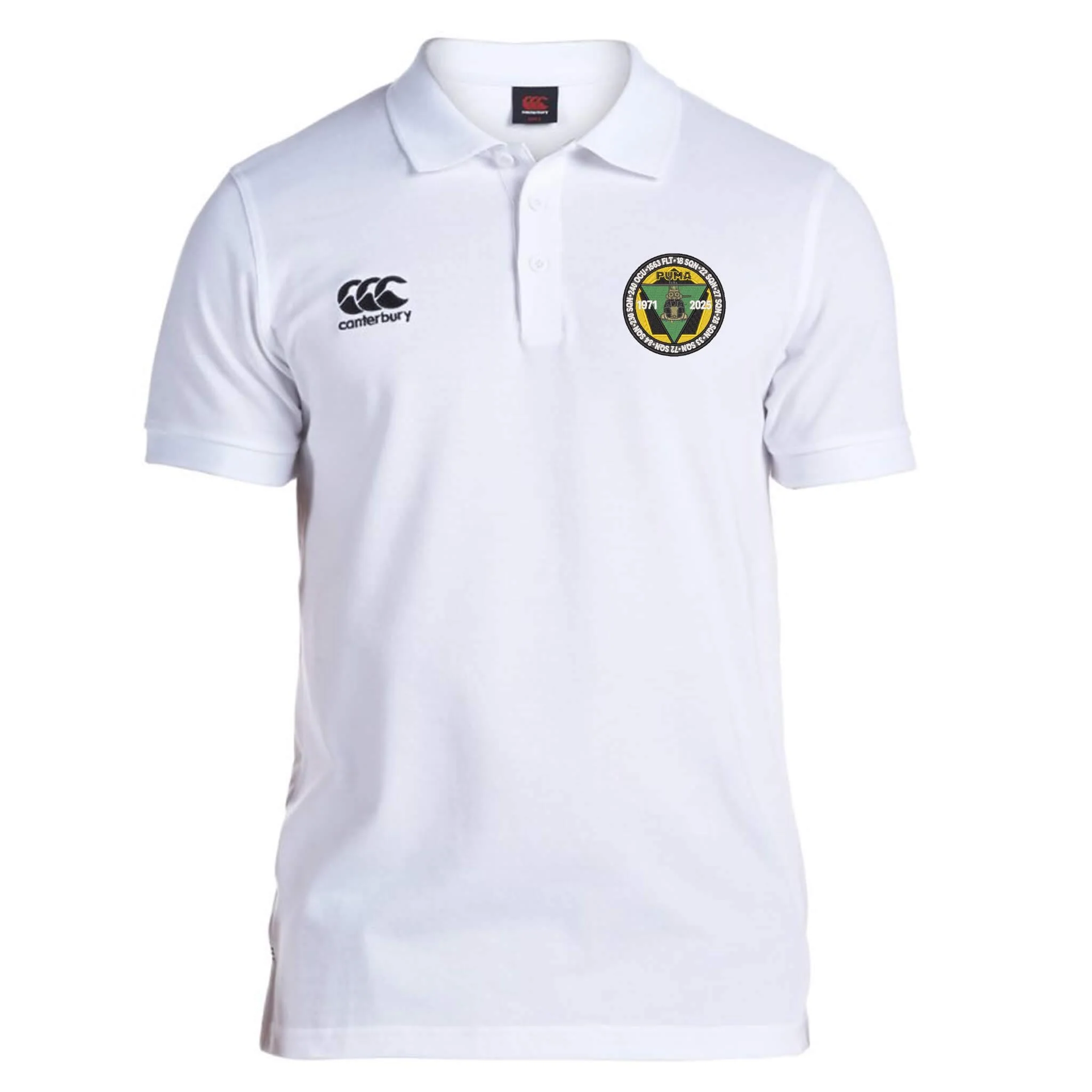 Puma Helicopter 1971-2025 Canterbury Rugby Polo - Image 3