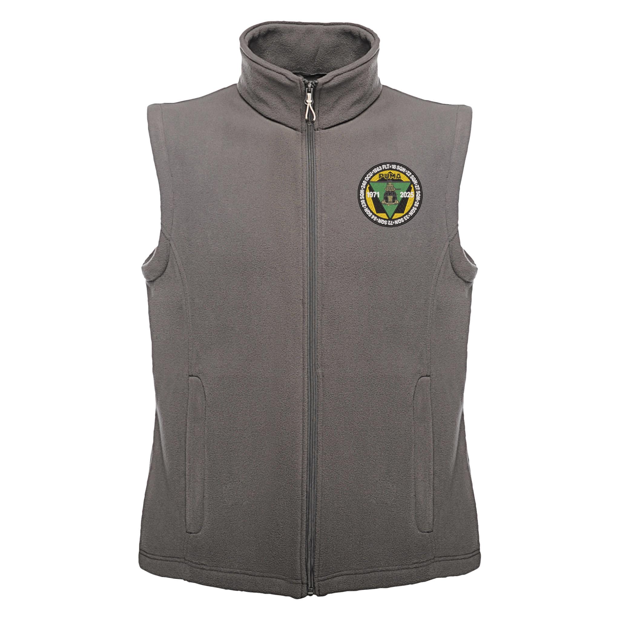 Puma Helicopter 1971-2025 Fleece Bodywarmer - Image 2