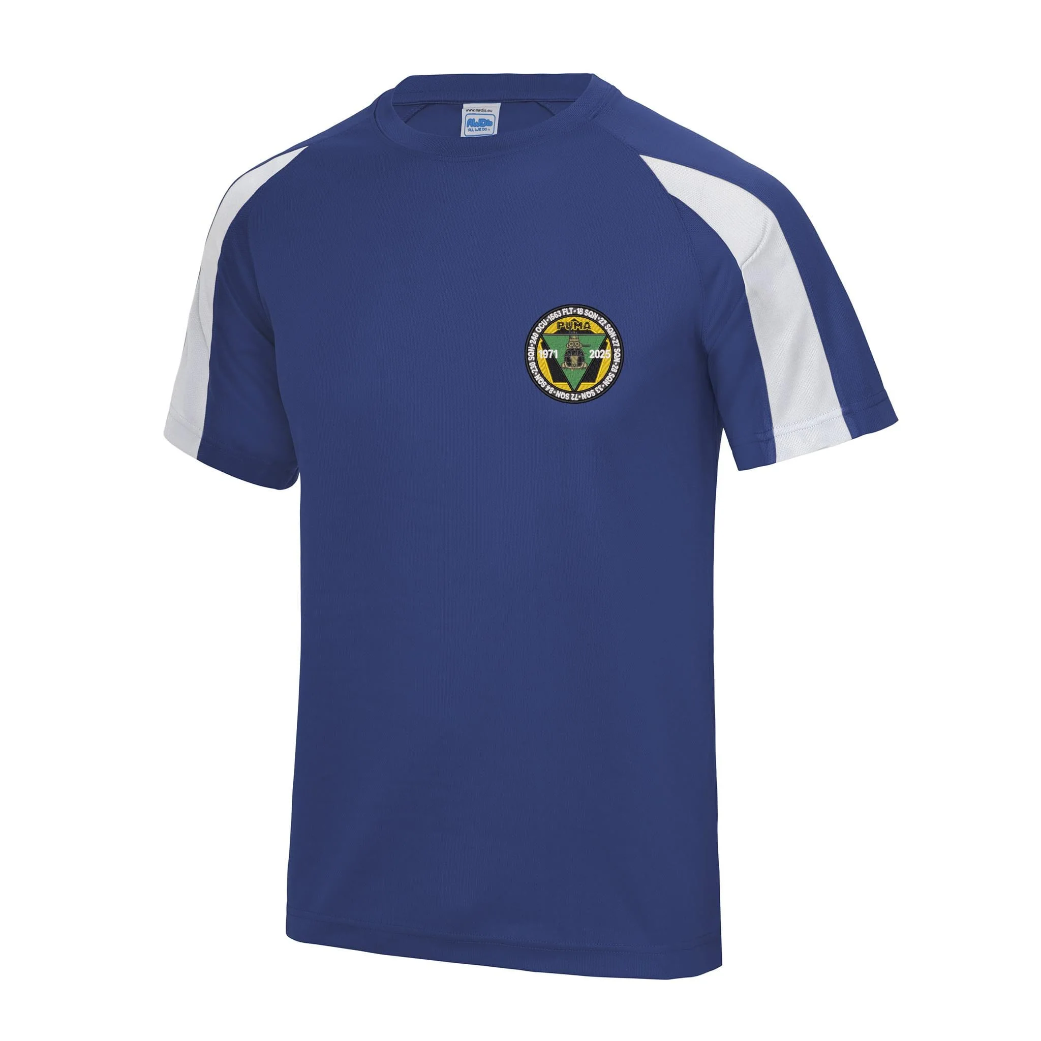 Puma Helicopter 1971-2025 Contrast Polyester T-Shirt