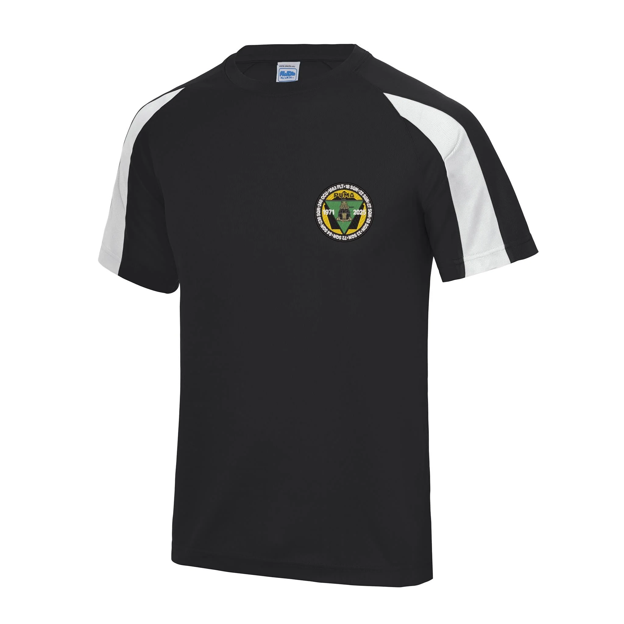 Puma Helicopter 1971-2025 Contrast Polyester T-Shirt - Image 2