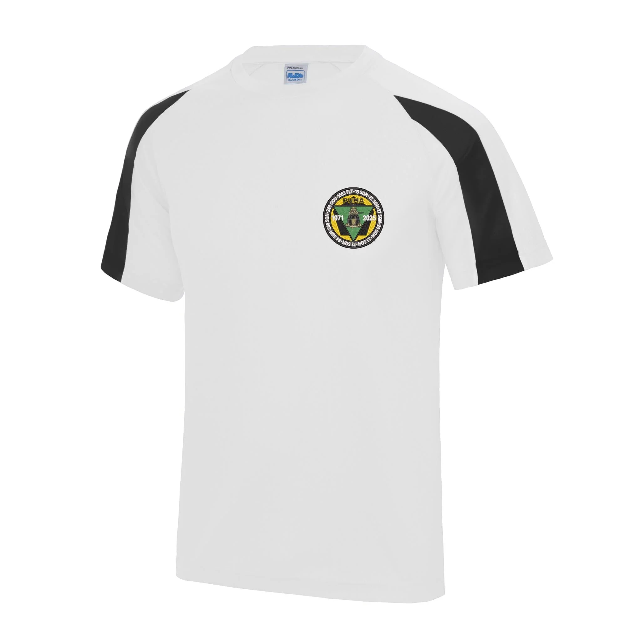Puma Helicopter 1971-2025 Contrast Polyester T-Shirt - Image 5