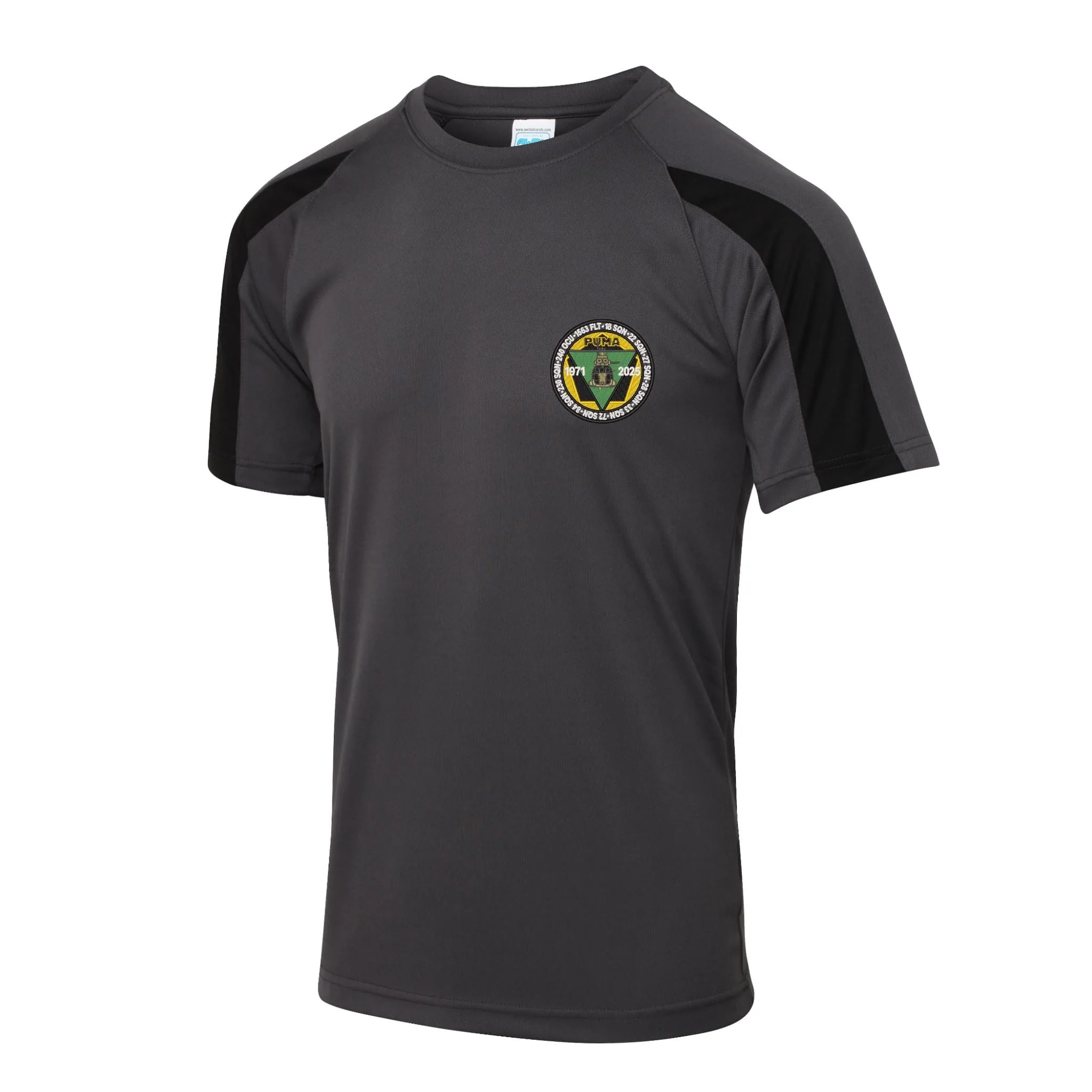 Puma Helicopter 1971-2025 Contrast Polyester T-Shirt - Image 6