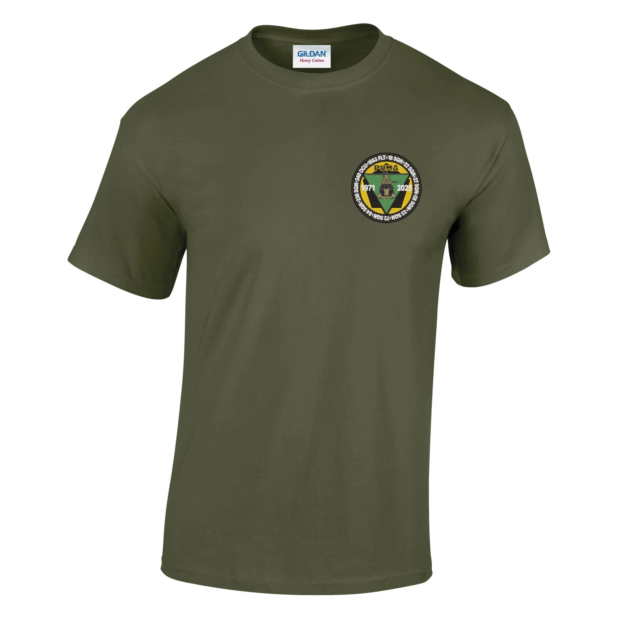 Puma Helicopter 1971-2025 Cotton T-Shirt - Image 7