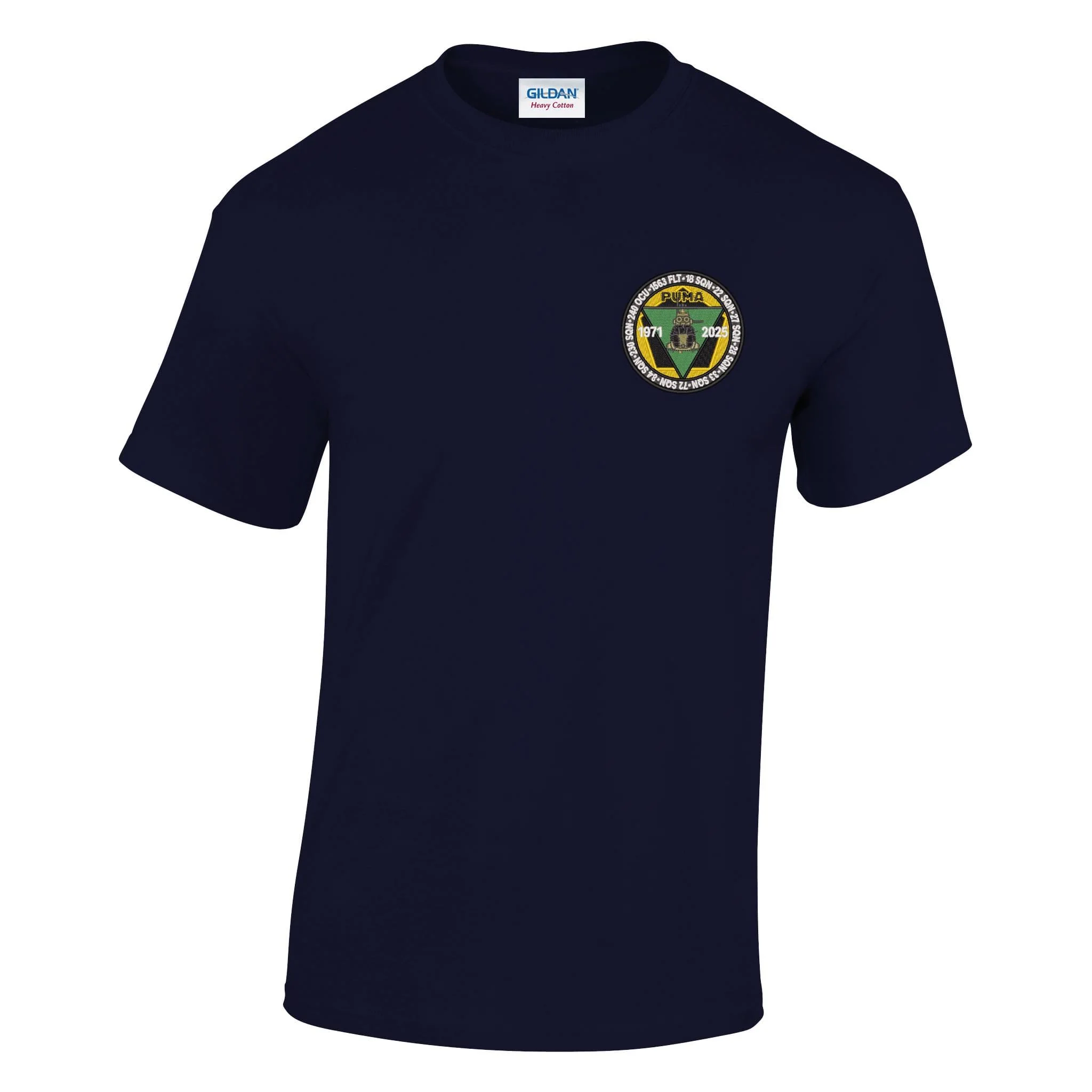 Puma Helicopter 1971-2025 Cotton T-Shirt - Image 8
